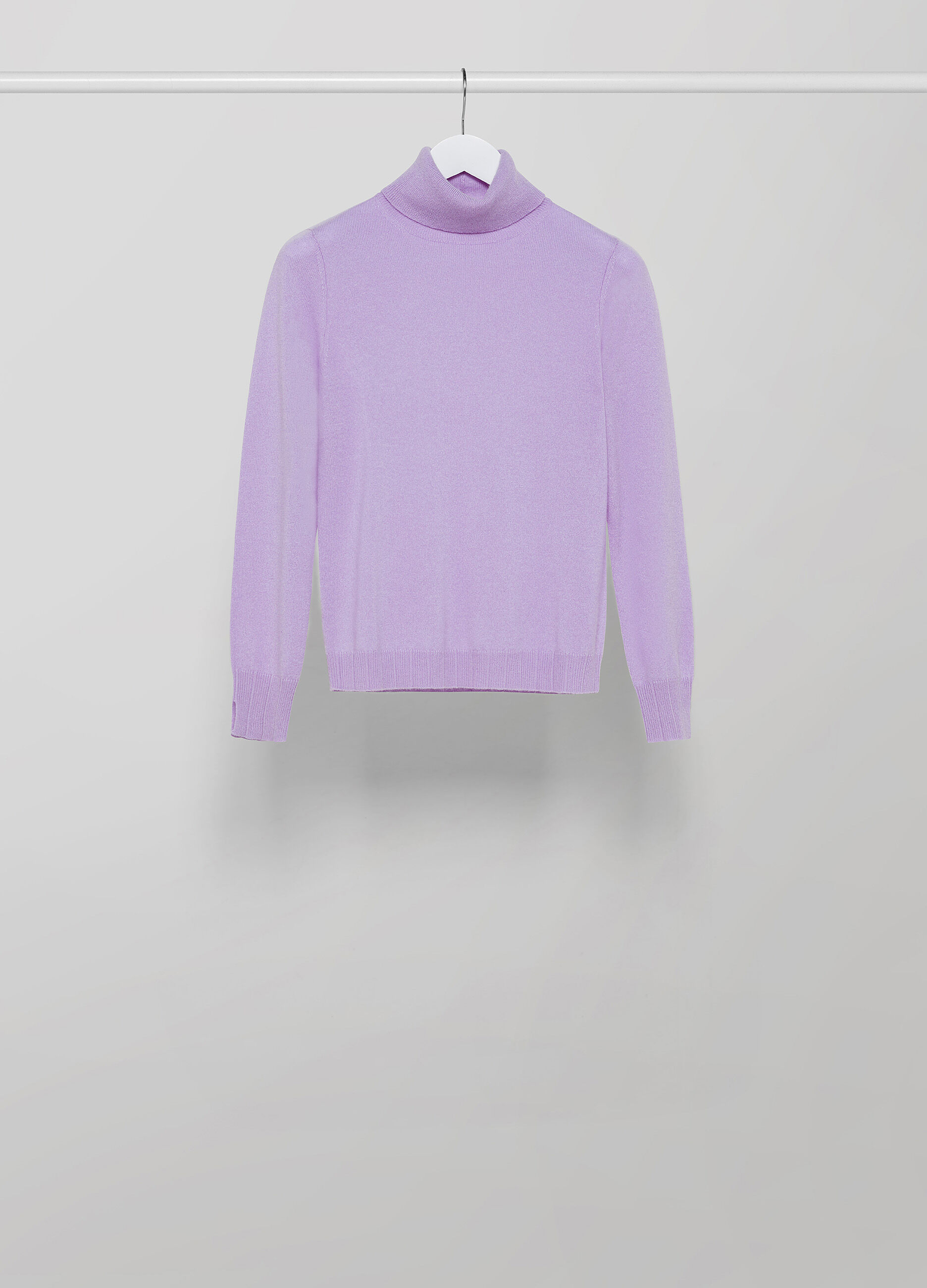 Pure cashmere turtleneck