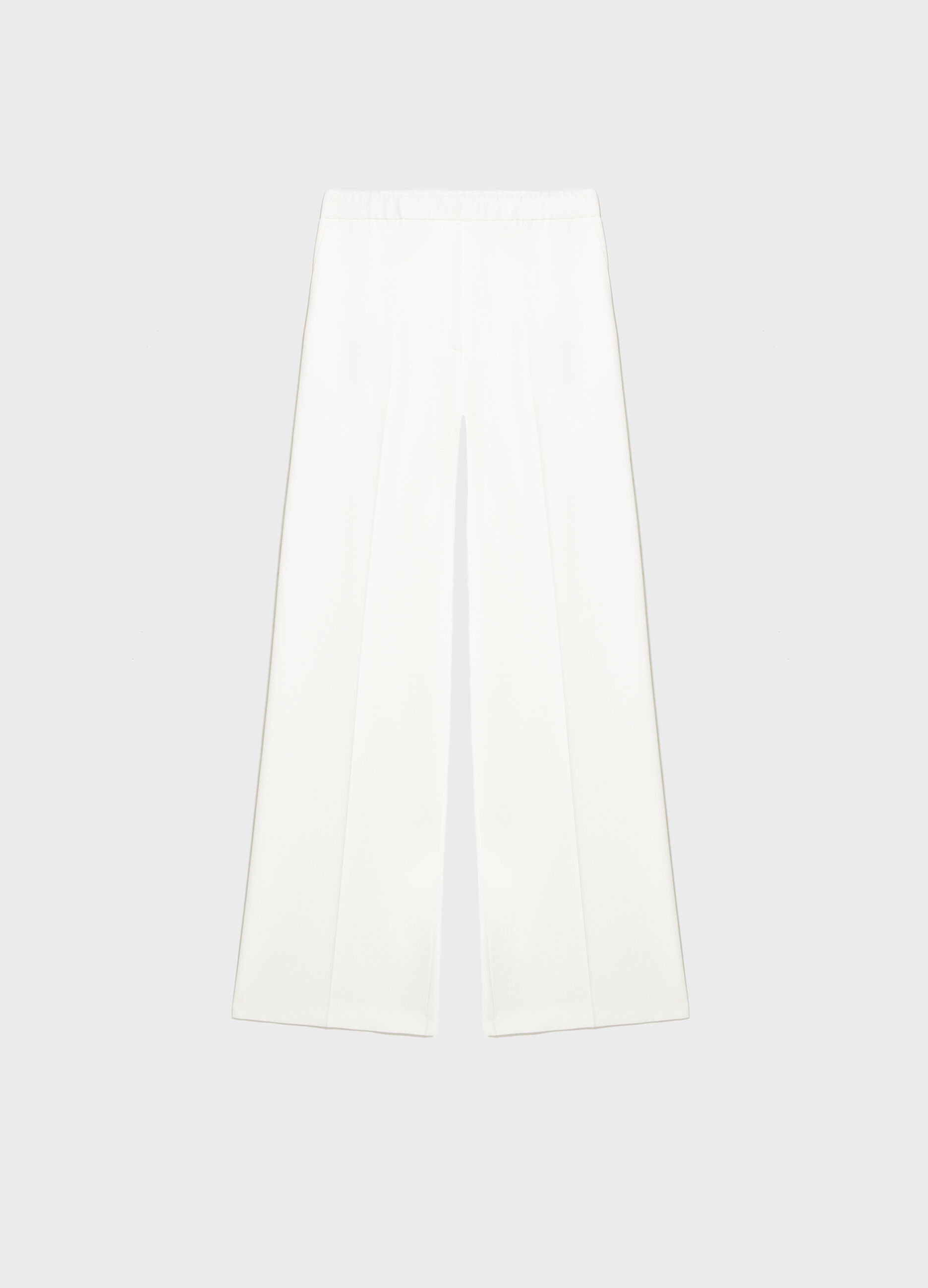 Stretch fabric trousers _4