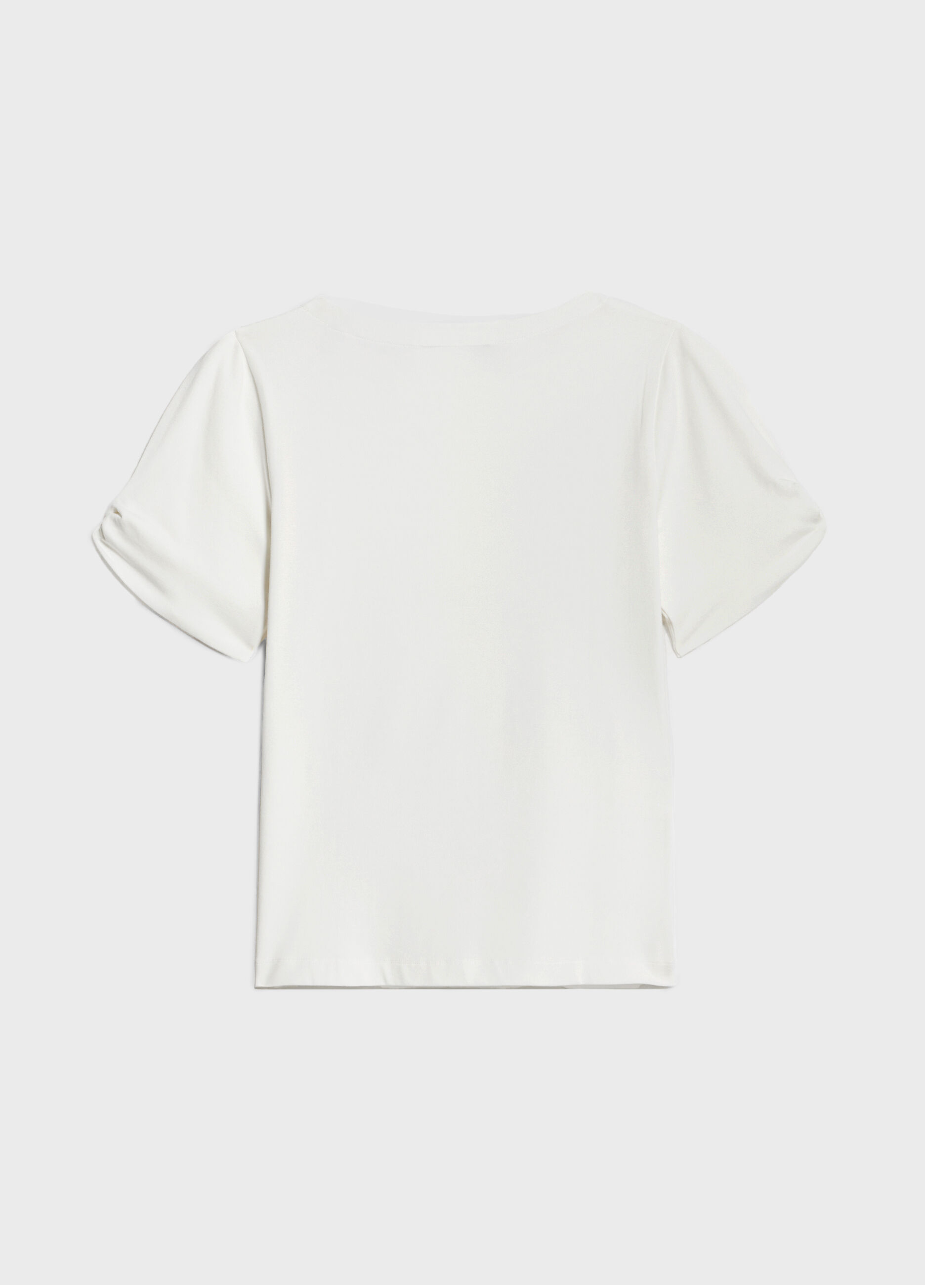 Cotton and modal T-shirt_5