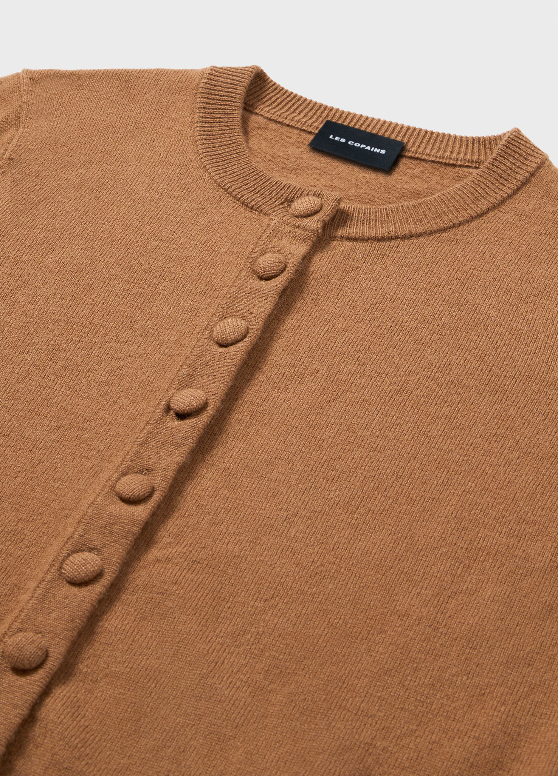 Knitted cardigan in merino wool  