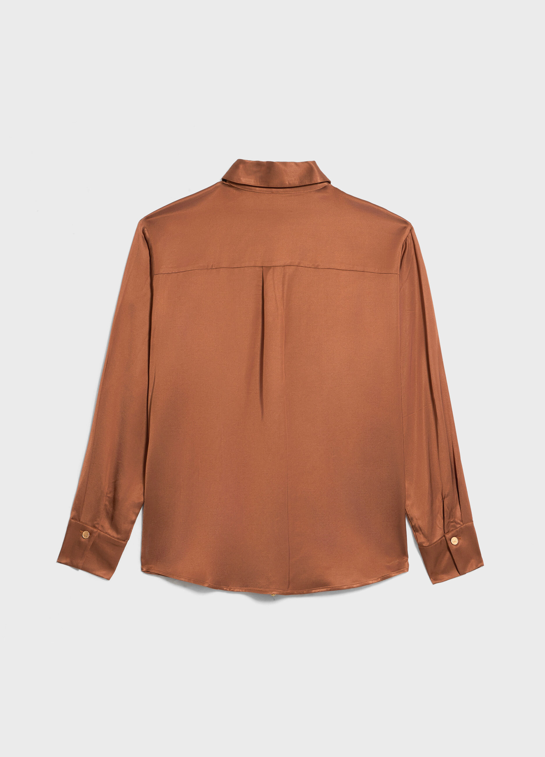 Viscose shirt with pockets
