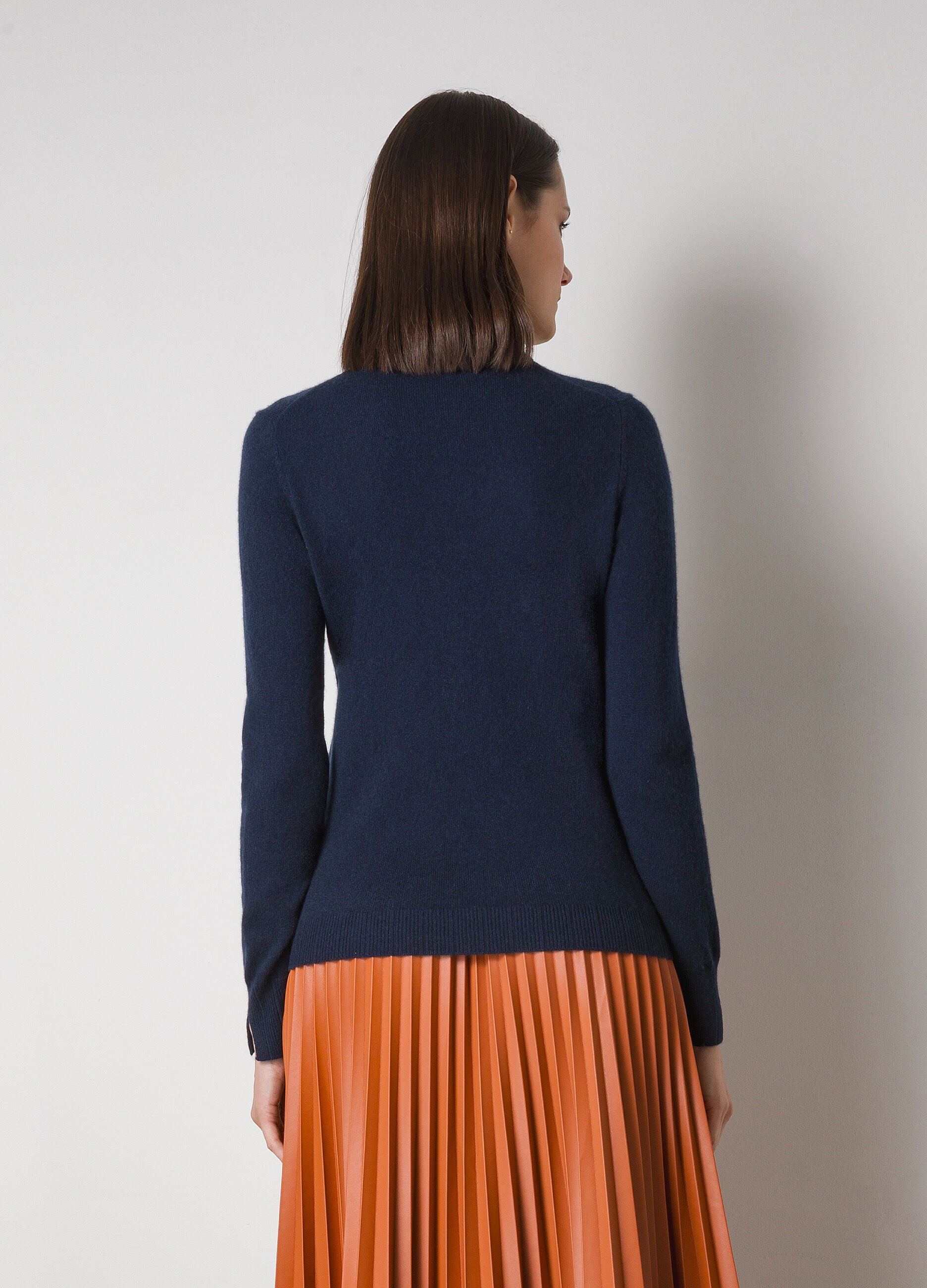Pure cashmere turtleneck