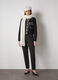 Wool-blend cardigan with contrasting details_0