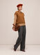 Knitted gilet in cashmere and merino wool_0