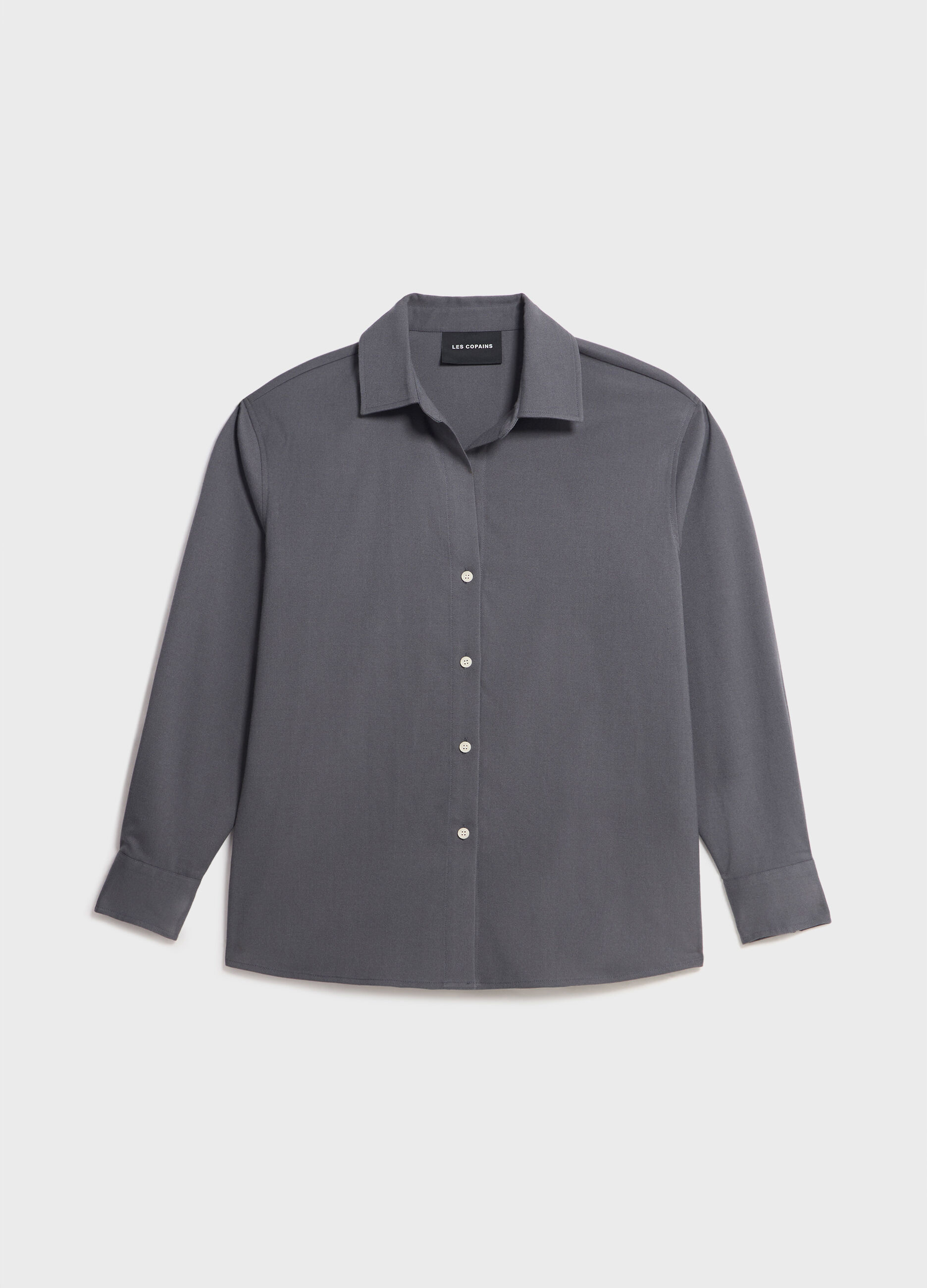 Long-sleeved shirt in flannel