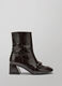 Patent leather naplak ankle boot_1