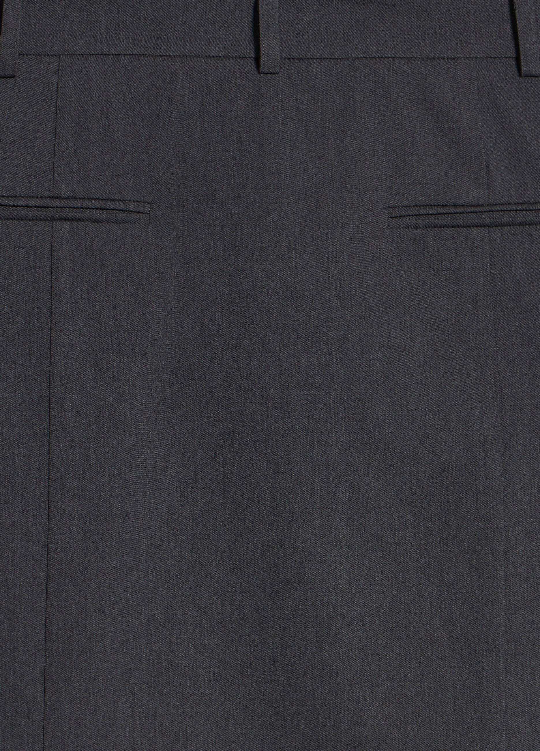 Pencil skirt with double darts
