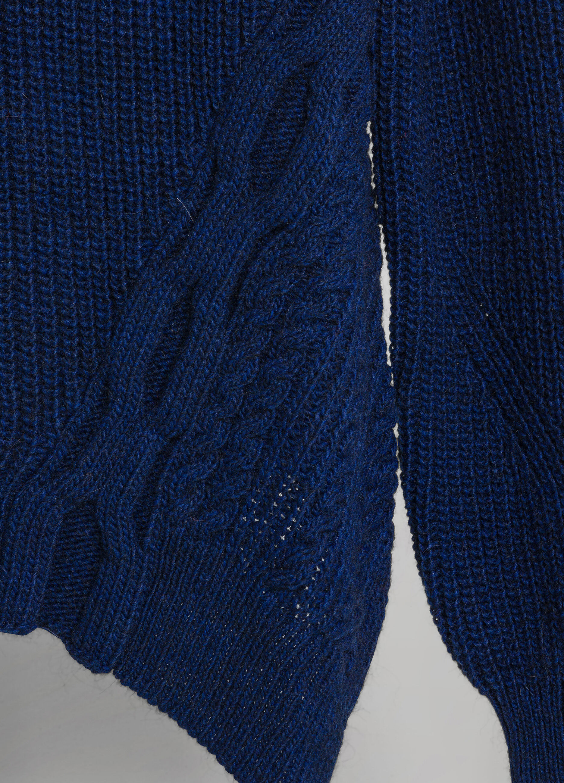 Tricot in wool and alpaca blend with cable design _6