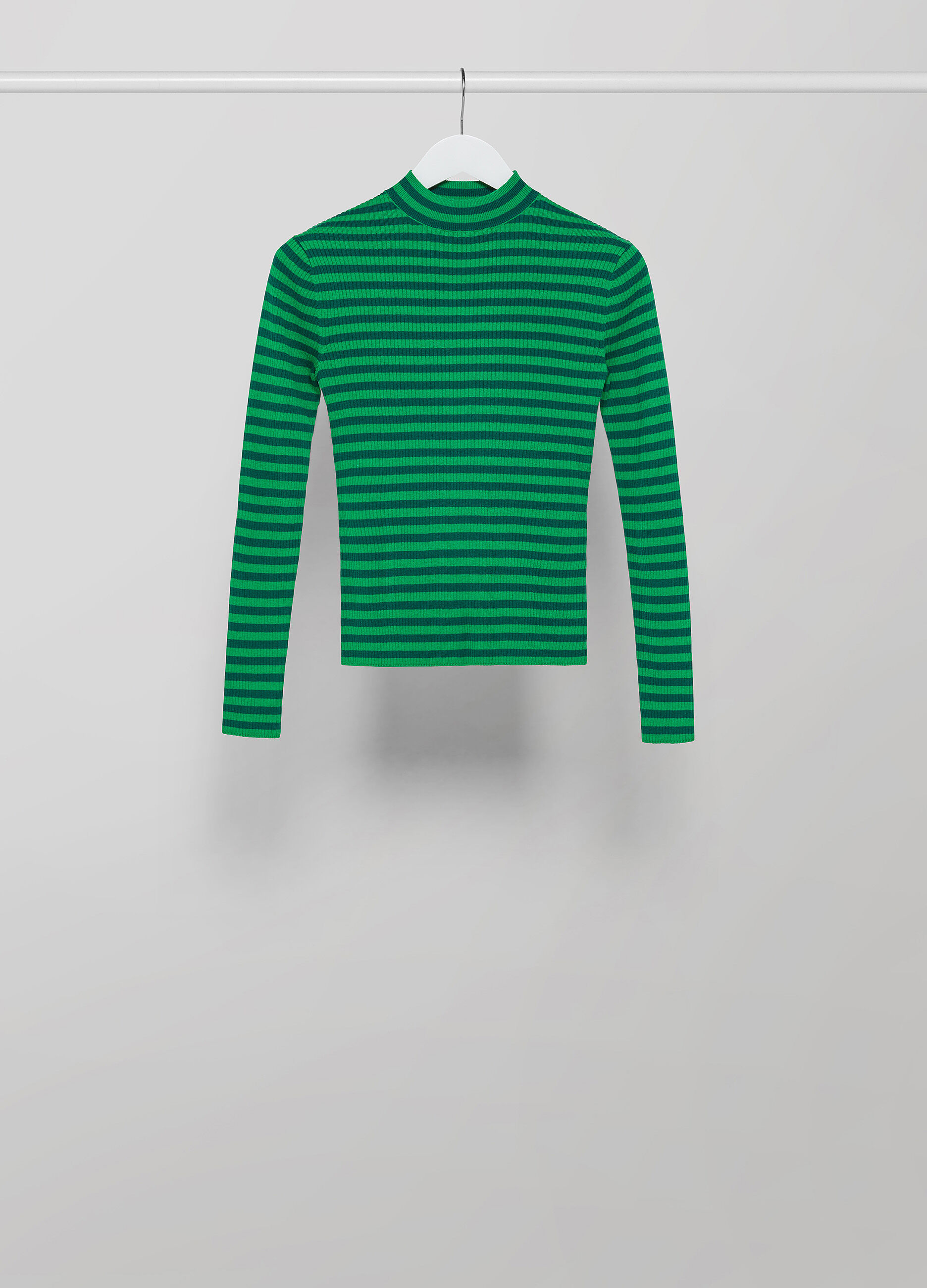 Ribbed silk-blend tricot