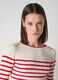 Striped ribbed tricot with buttons_0