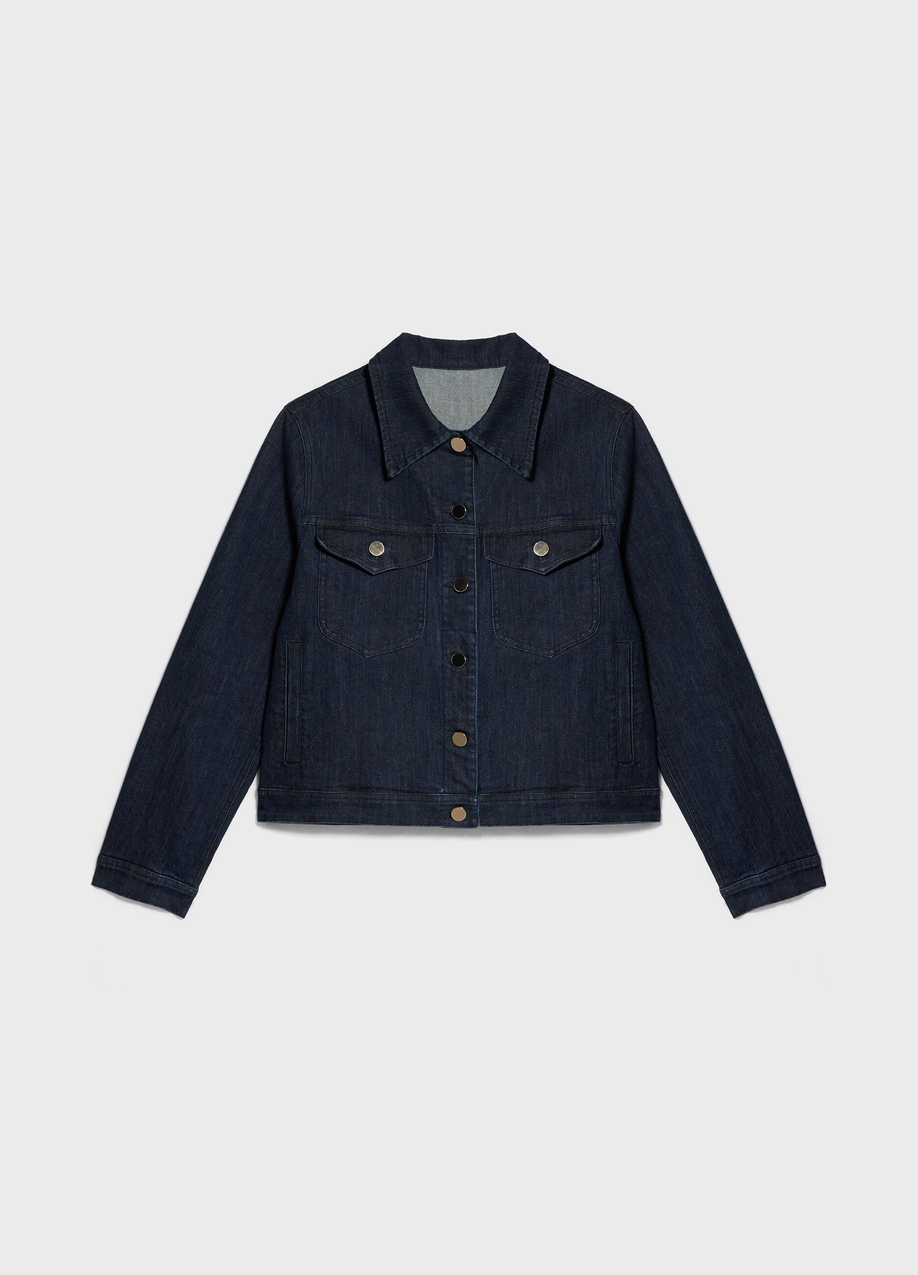 Chore jacket in cotton denim_3