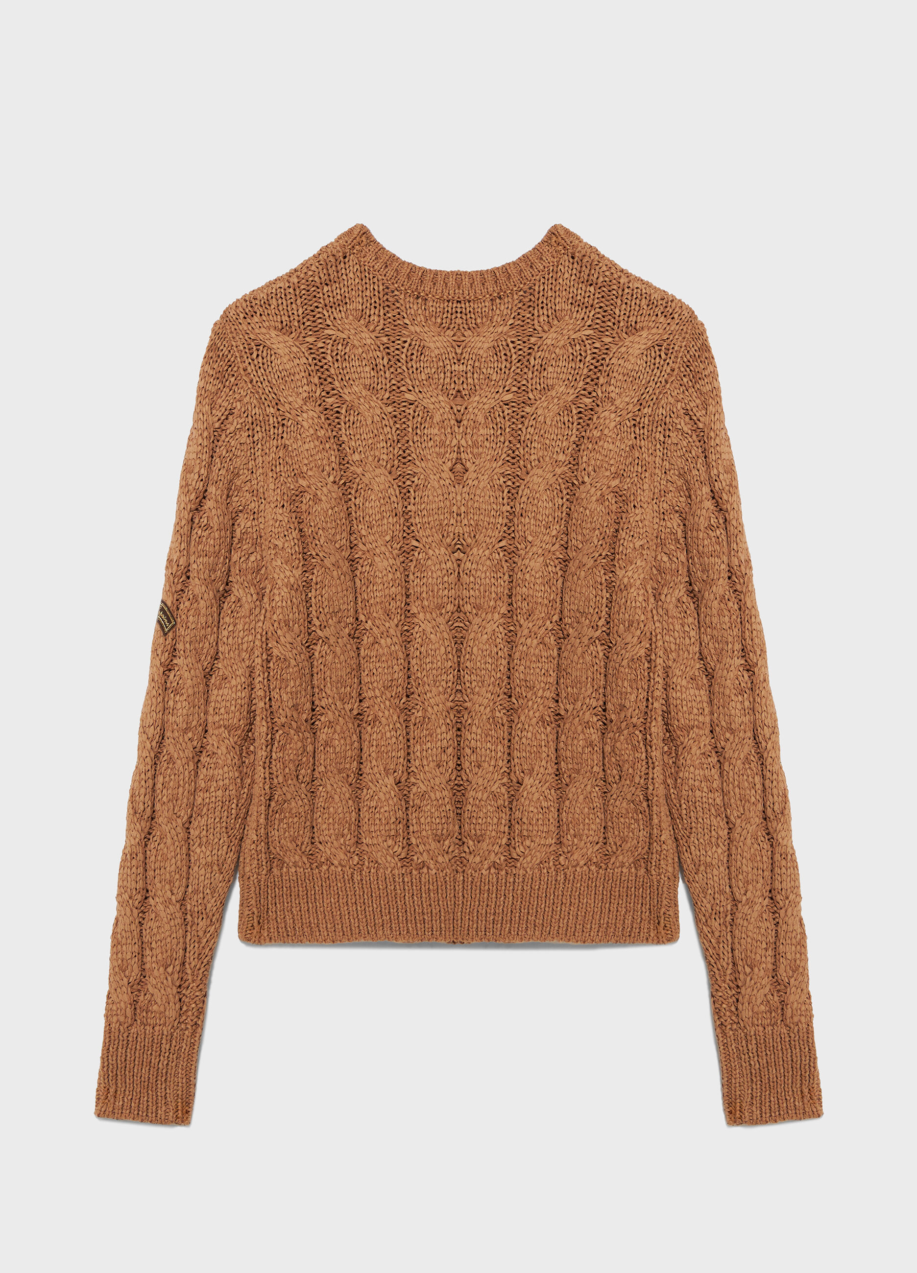 Maglione tricot a trecce_5