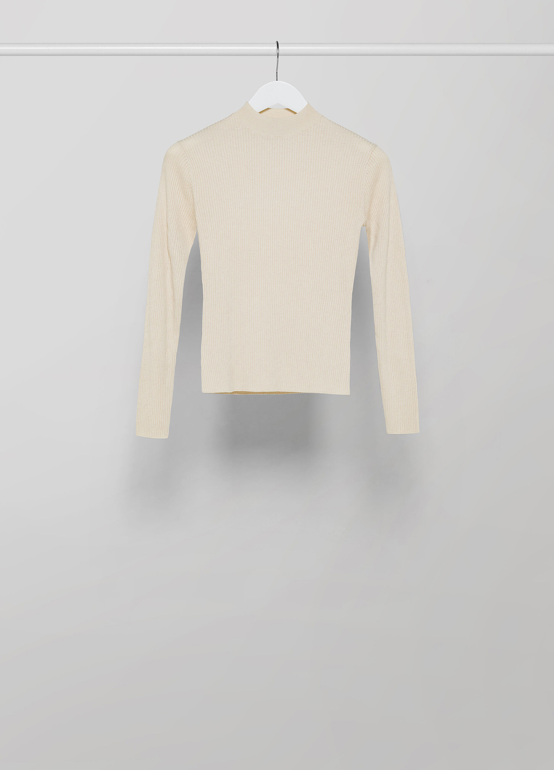 Long-sleeved T-shirt in ribbed cotton_4