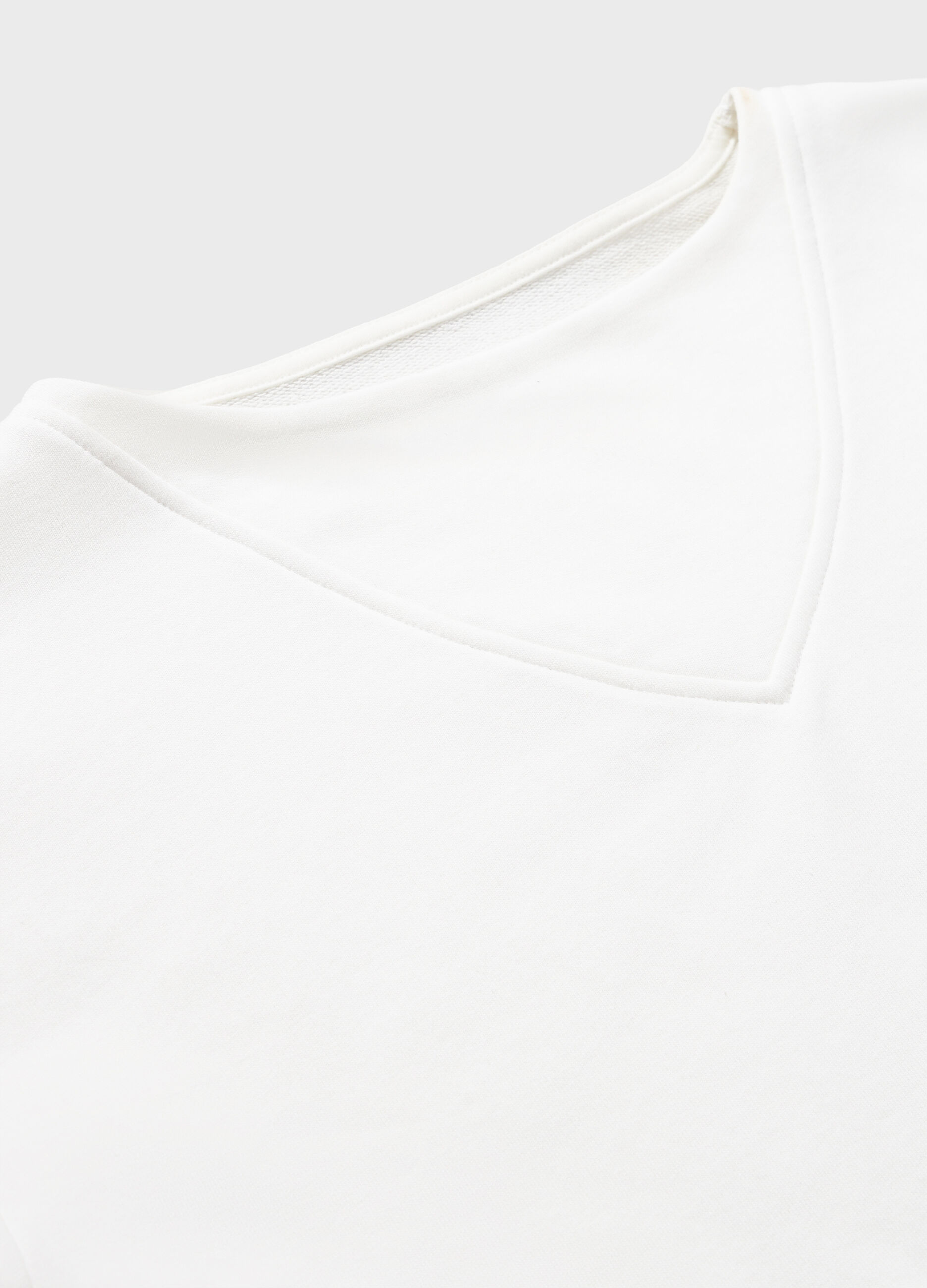White pure cotton sweatshirt_6