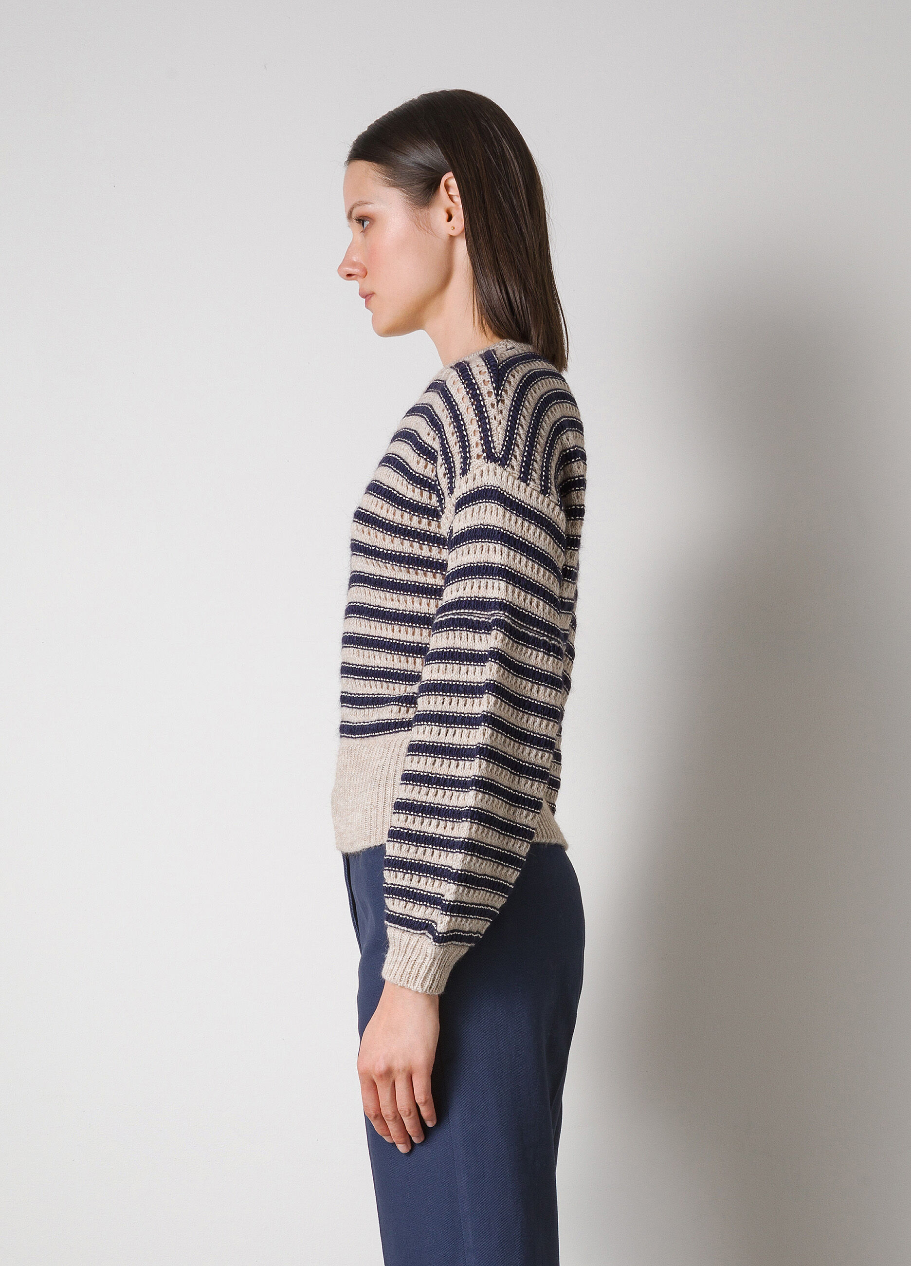 Alpaca wool-blend tricot crew-neck _3