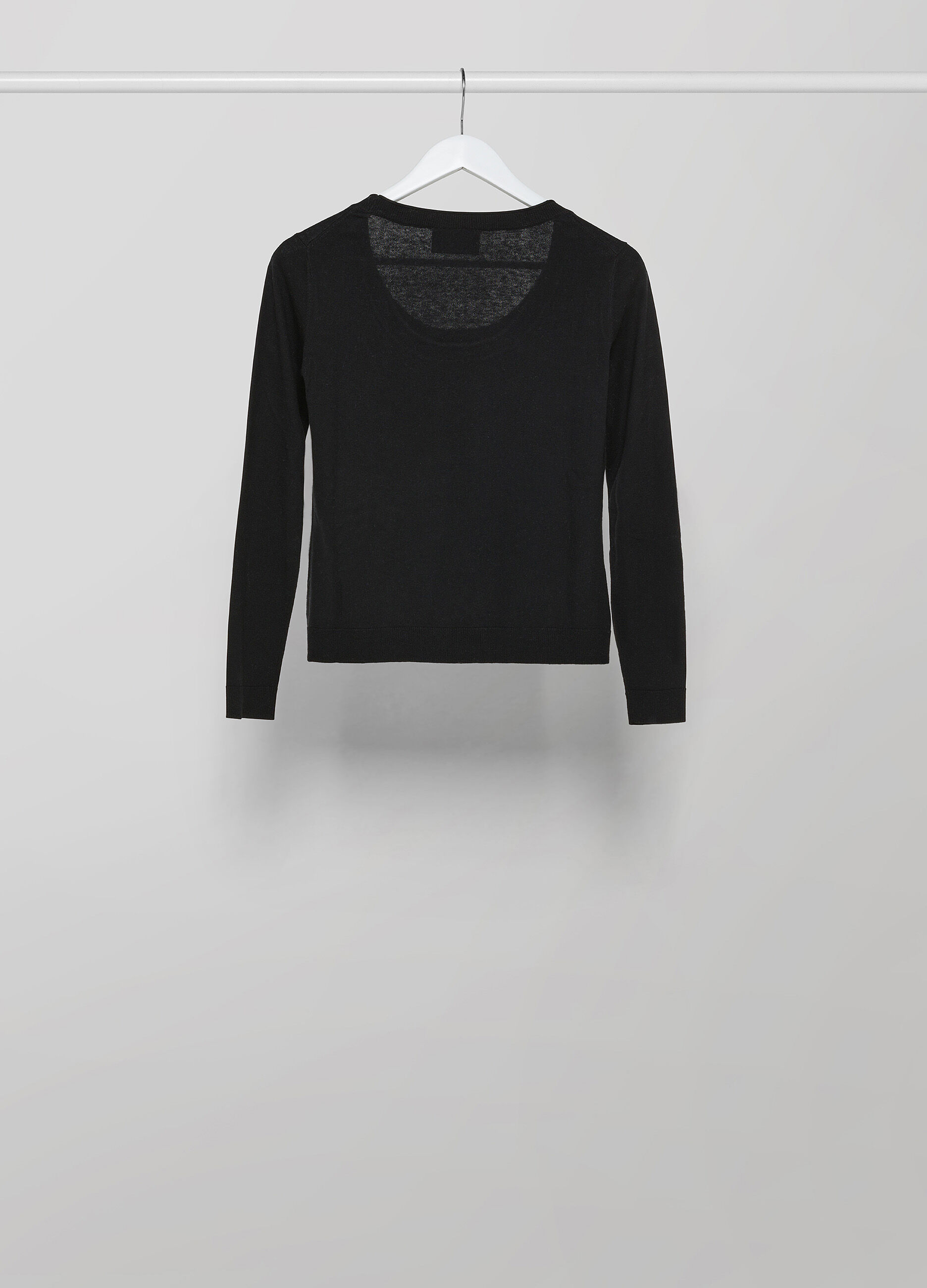 Round-neck silk-blend tricot_5