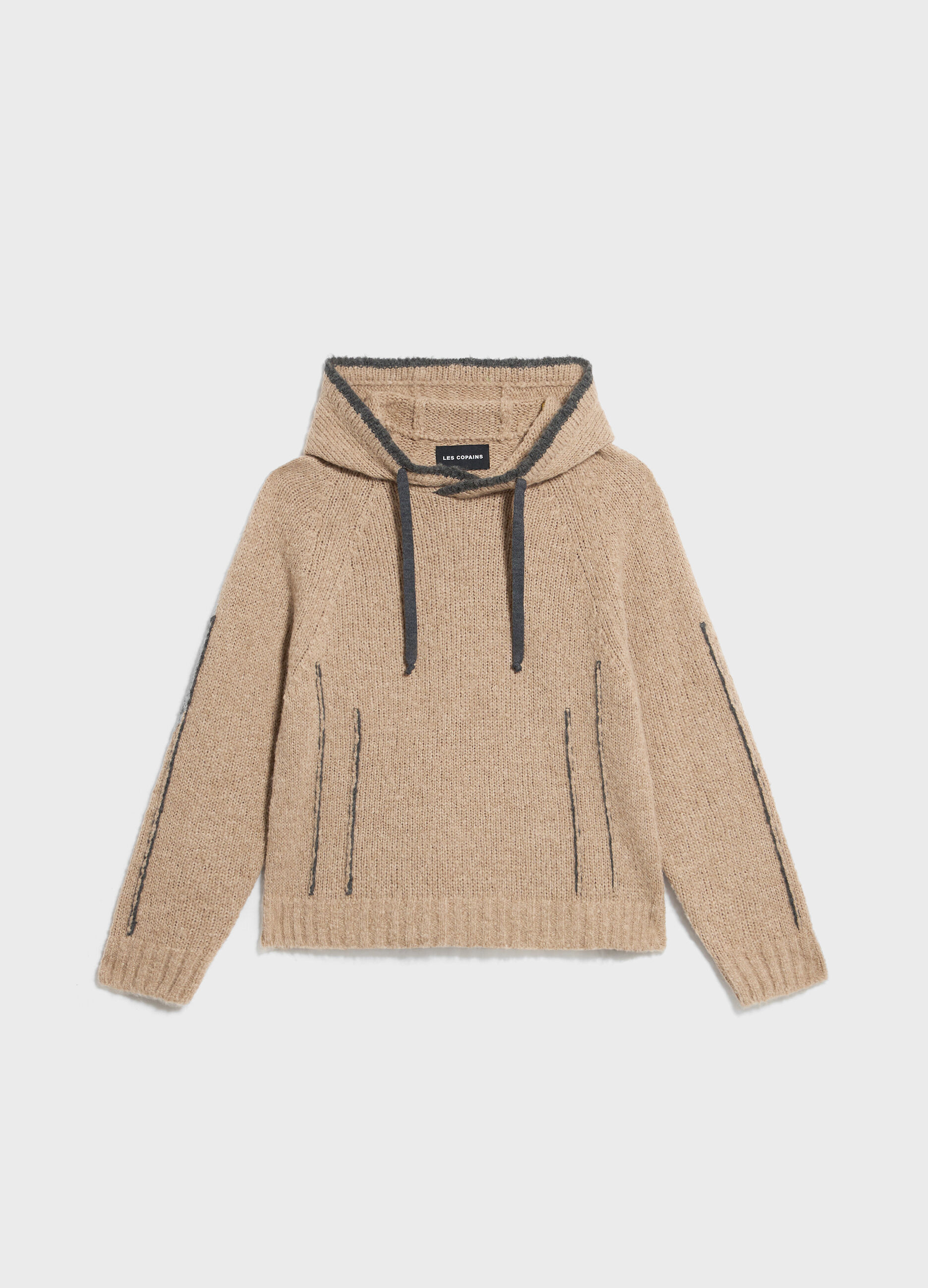 Sweat à capuche en tricot