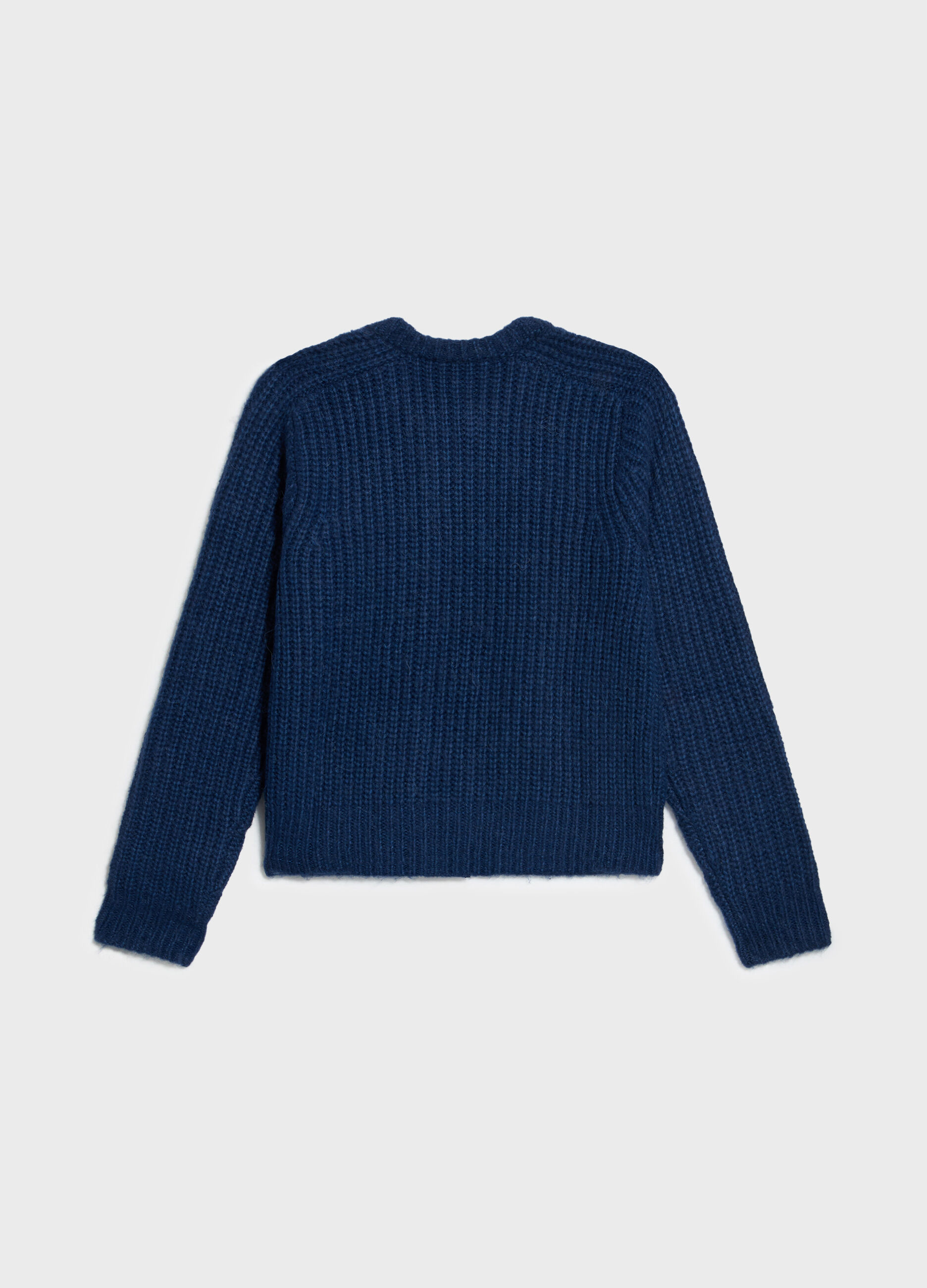 Cardigan tricot a coste