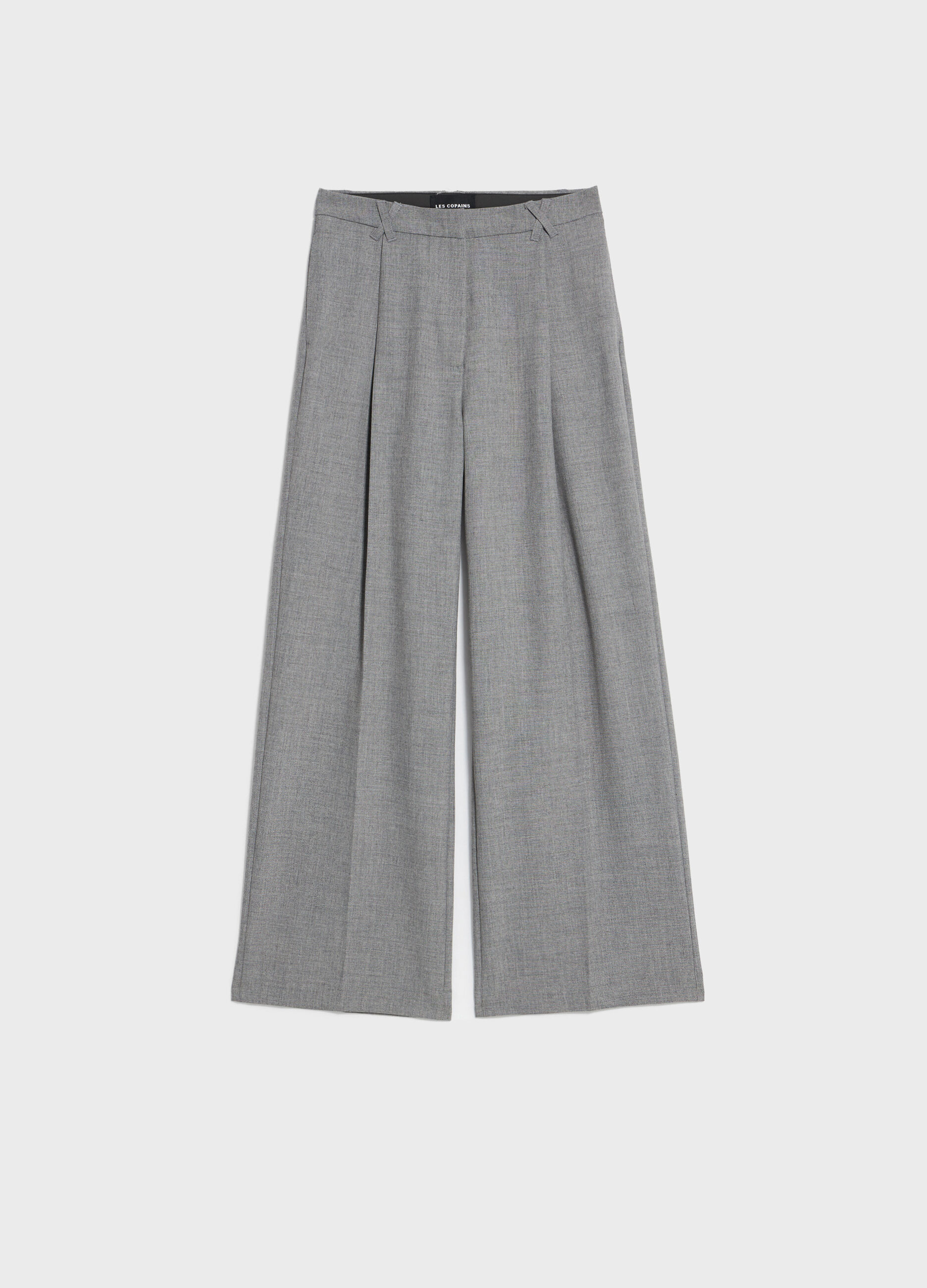 Palazzo trousers with darts
