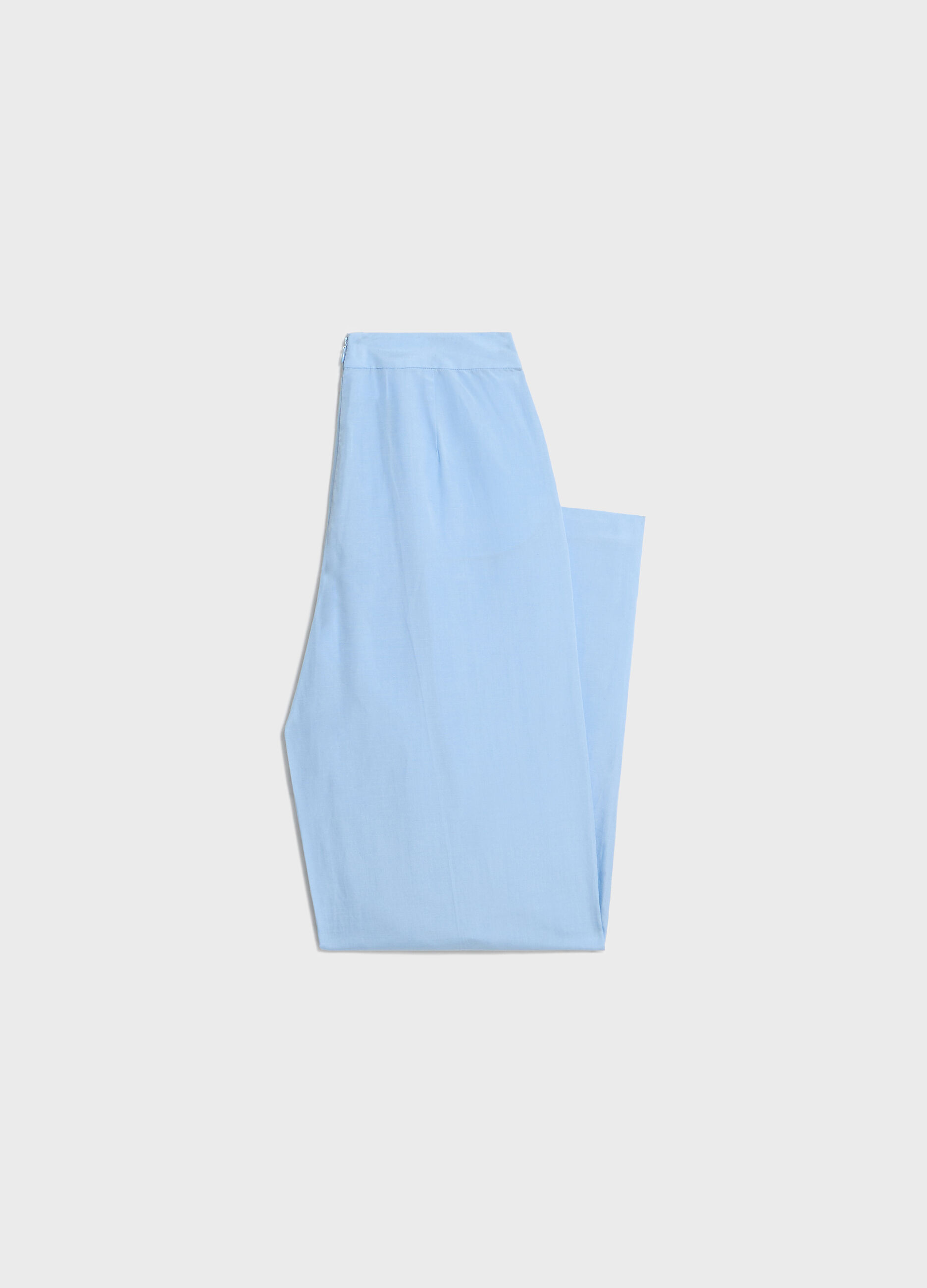 Wide-leg trousers in lyocell and linen_6