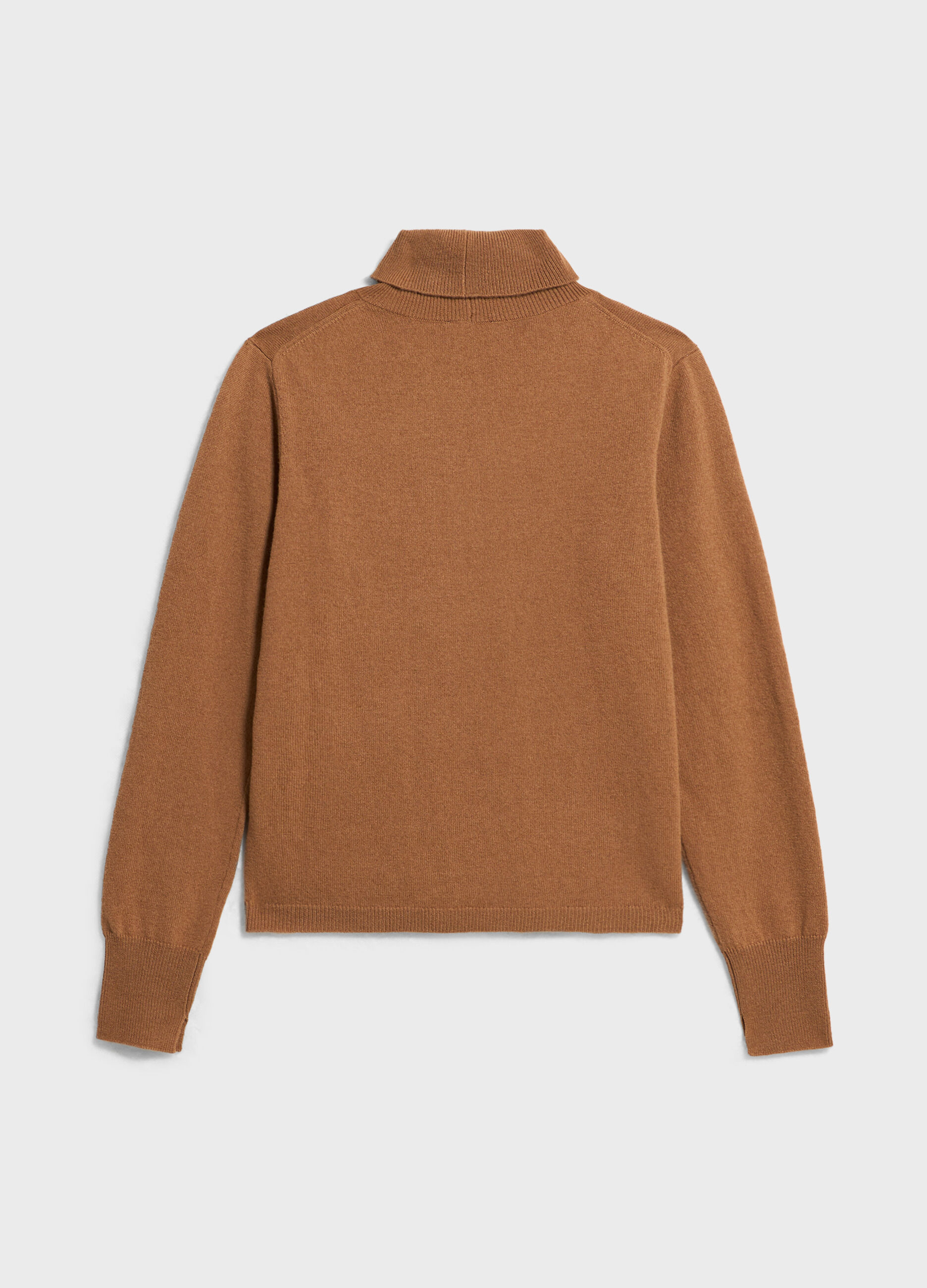 Knitted turtleneck in merino wool