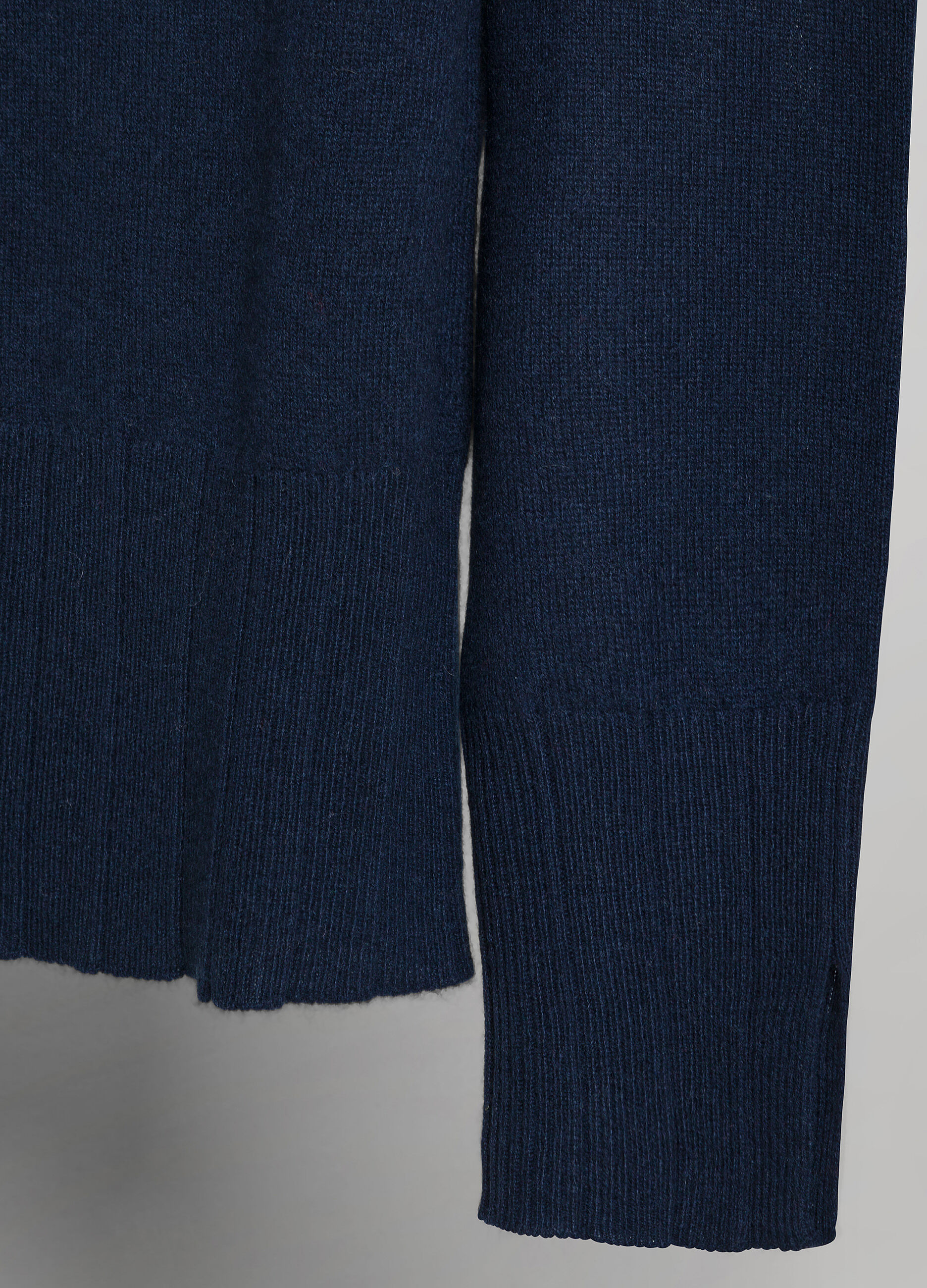 Pure cashmere tricot pullover 