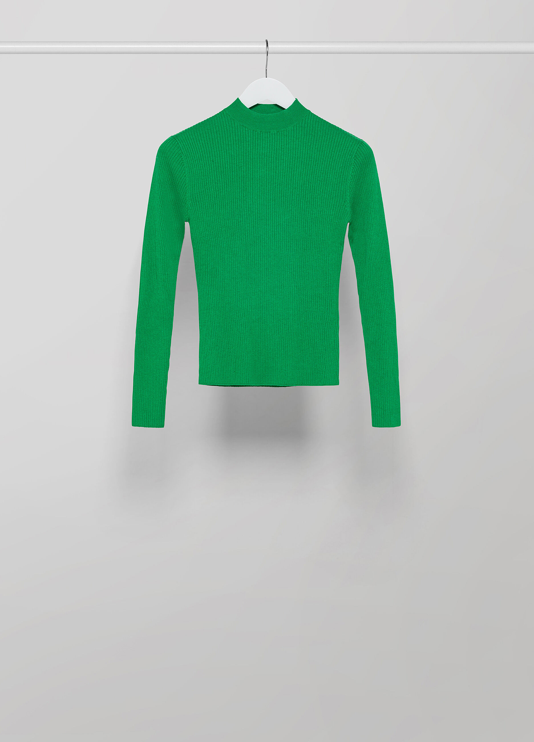 Ribbed silk-blend tricot