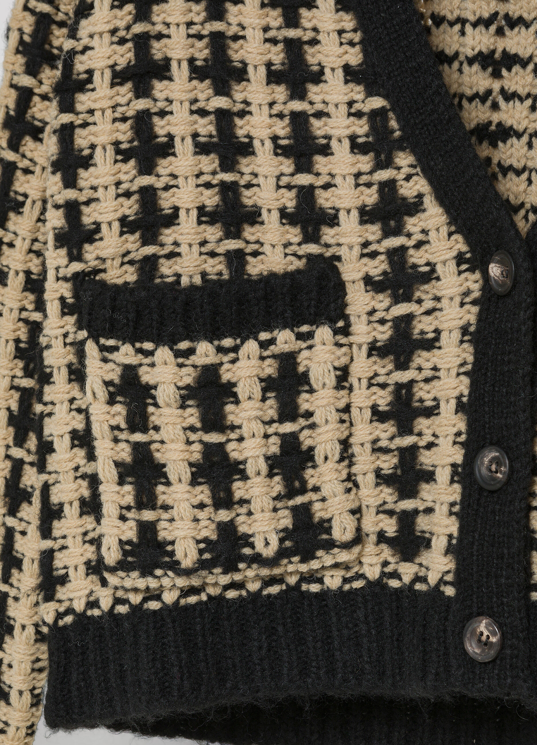 Alpaca wool-blend tricot cardigan_6