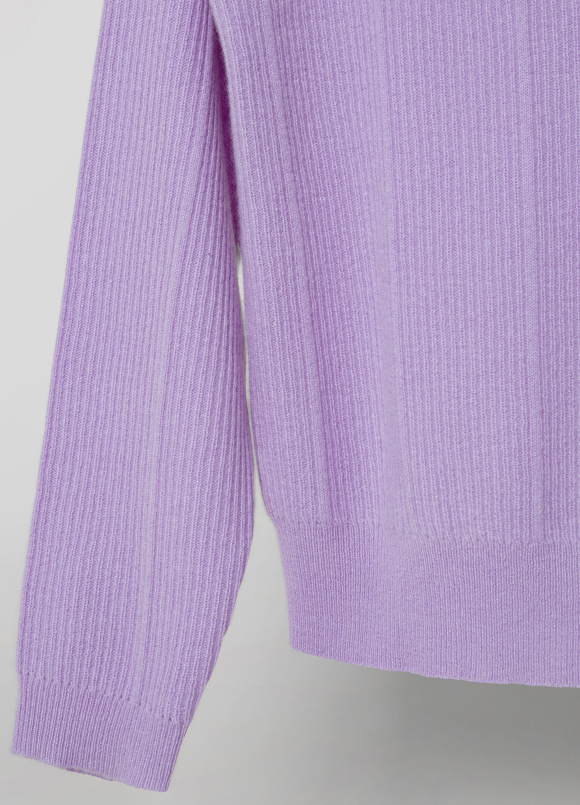 Pure cashmere tricot pullover 