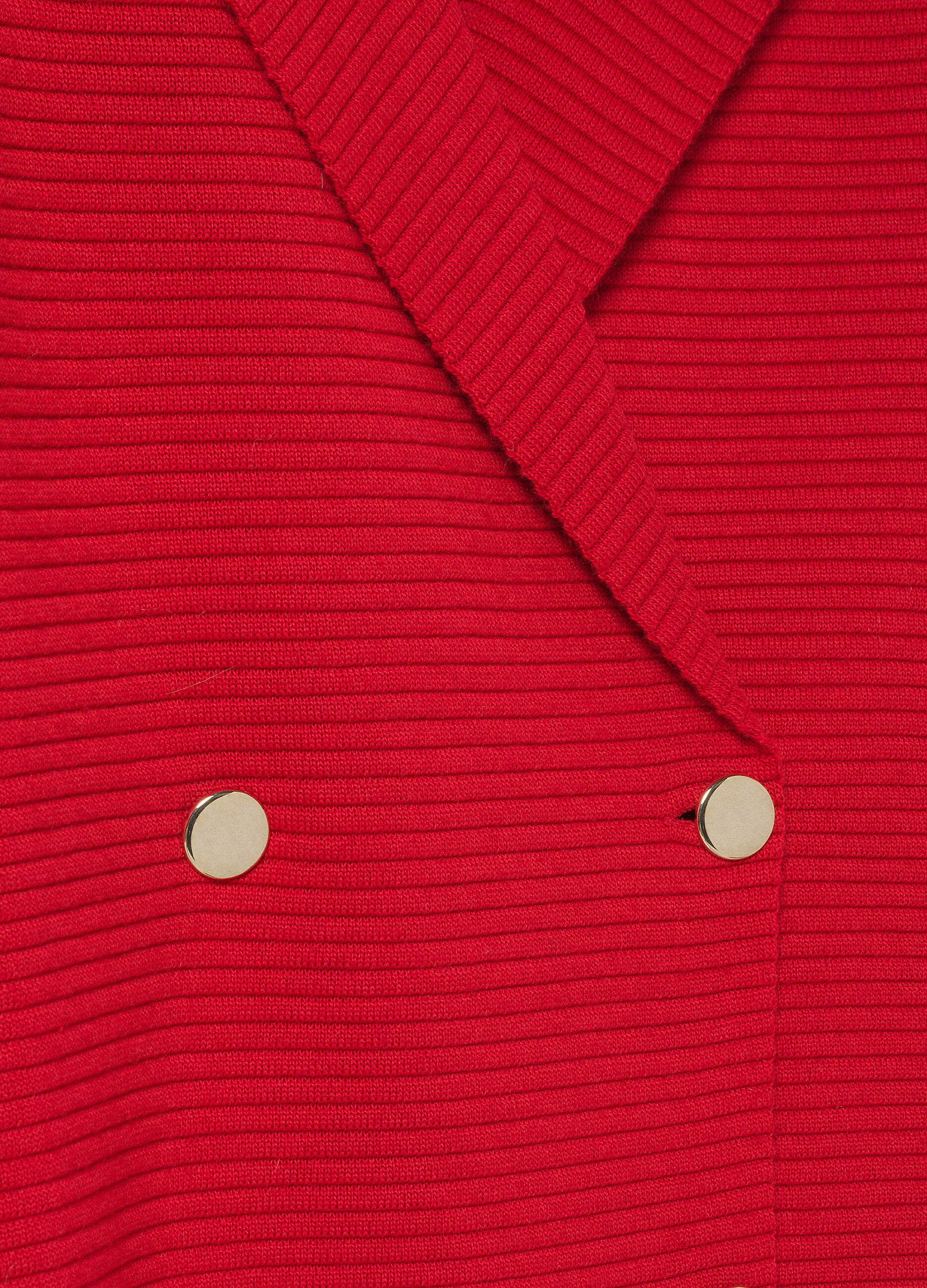 Merino wool blend tricot blazer