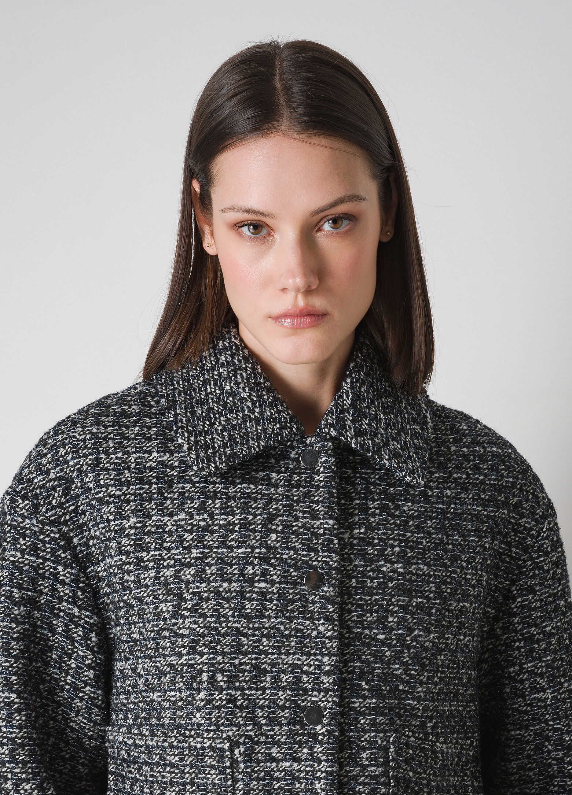 Bouclé wool blend coat_2