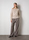 Pure cashmere tricot pullover _1