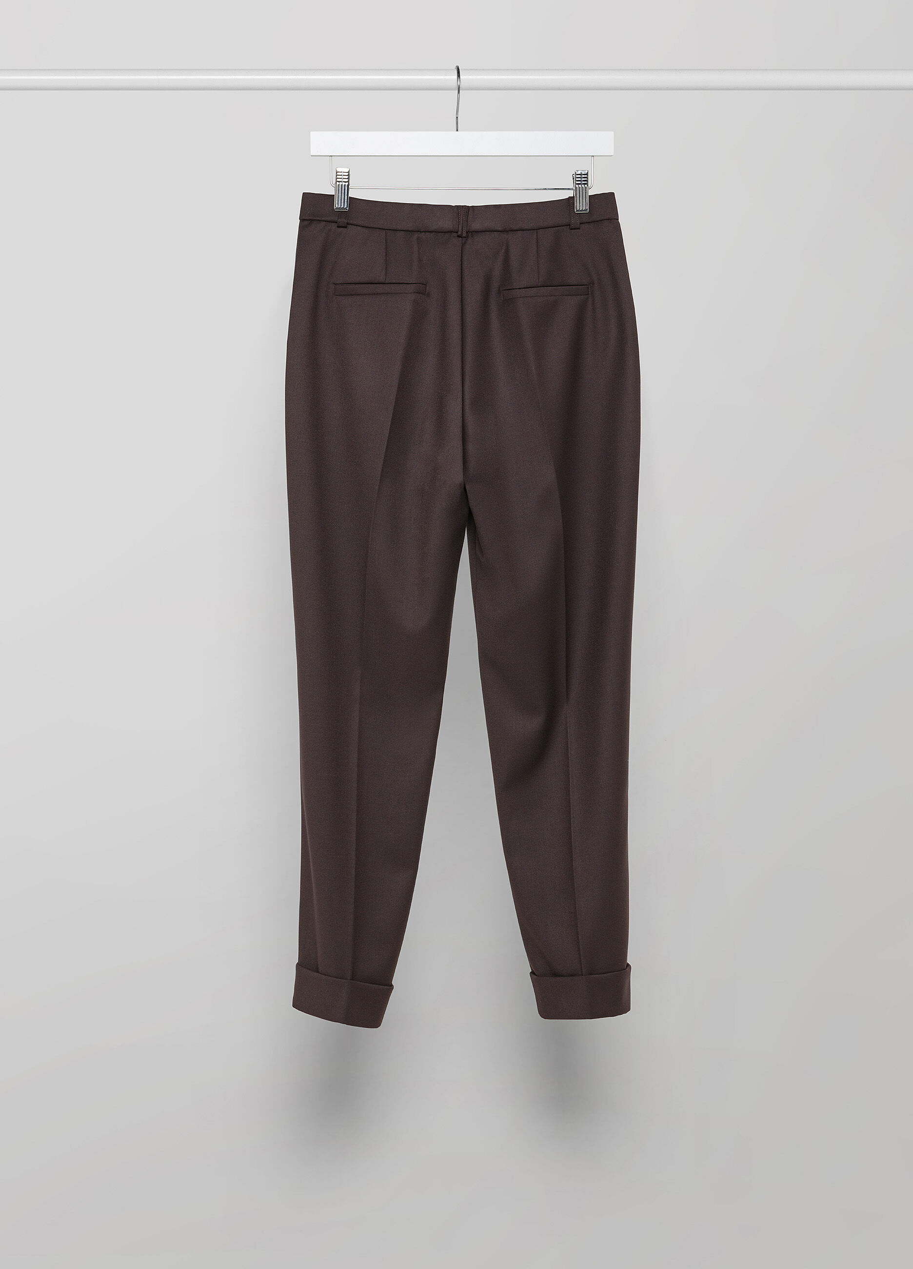Ribbed flared trousers_5