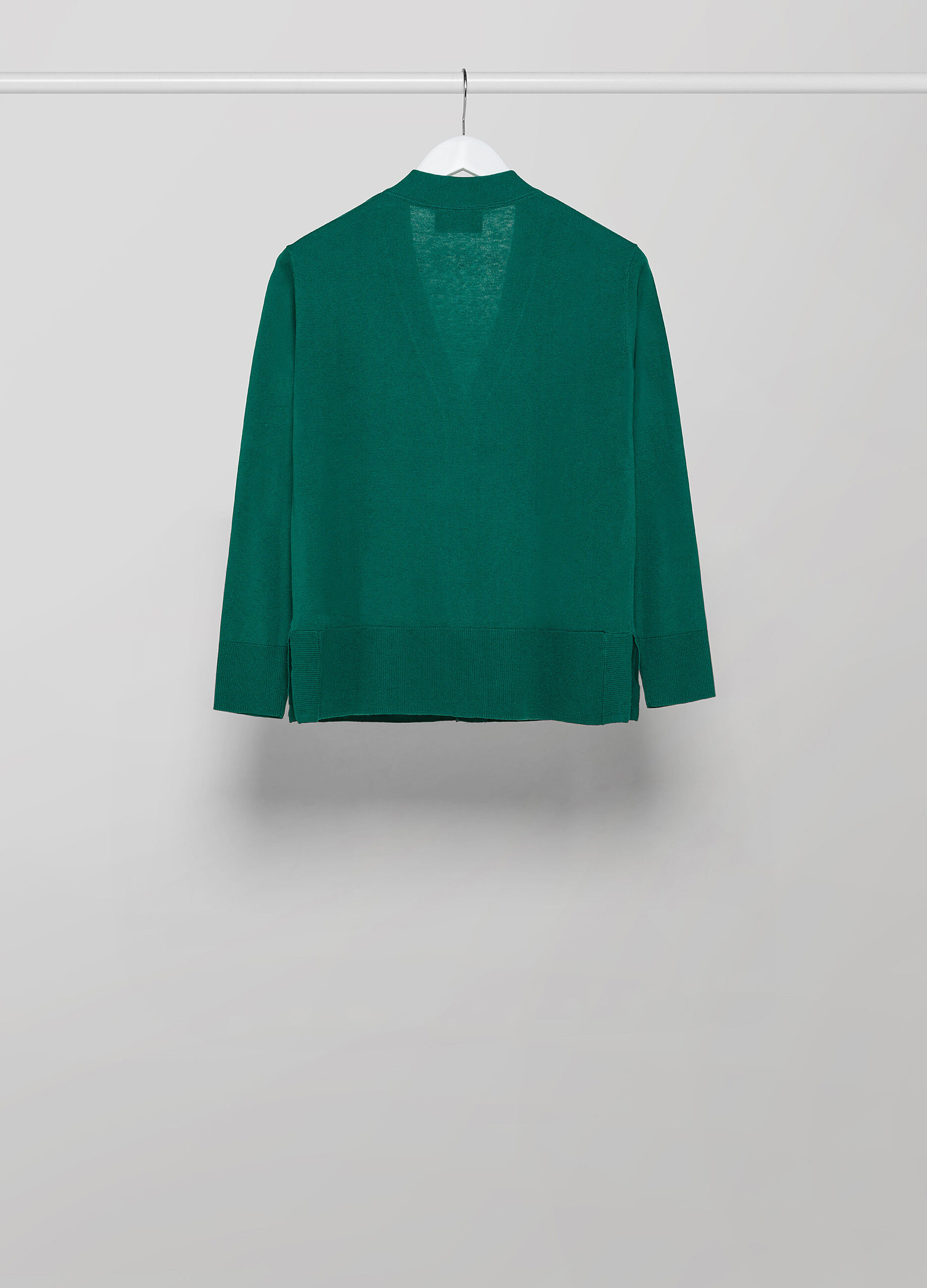 Silk cotton blend cardigan