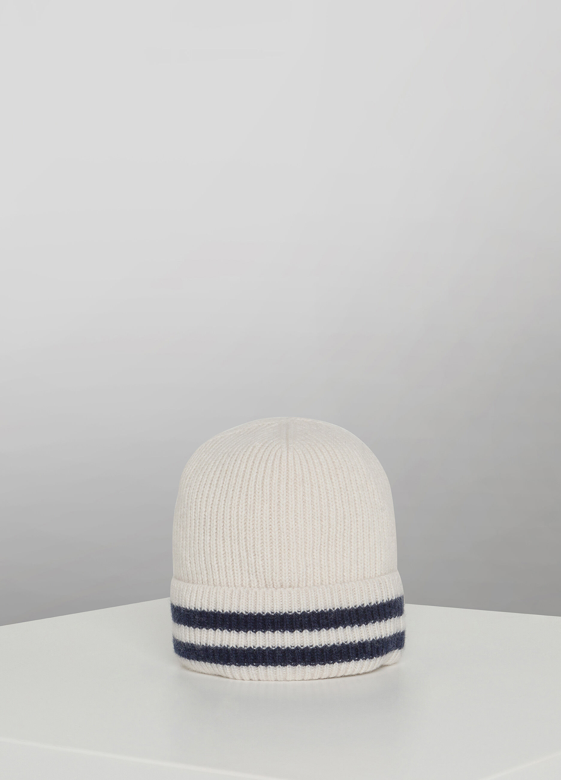 Cashmere blend beanie hat_1