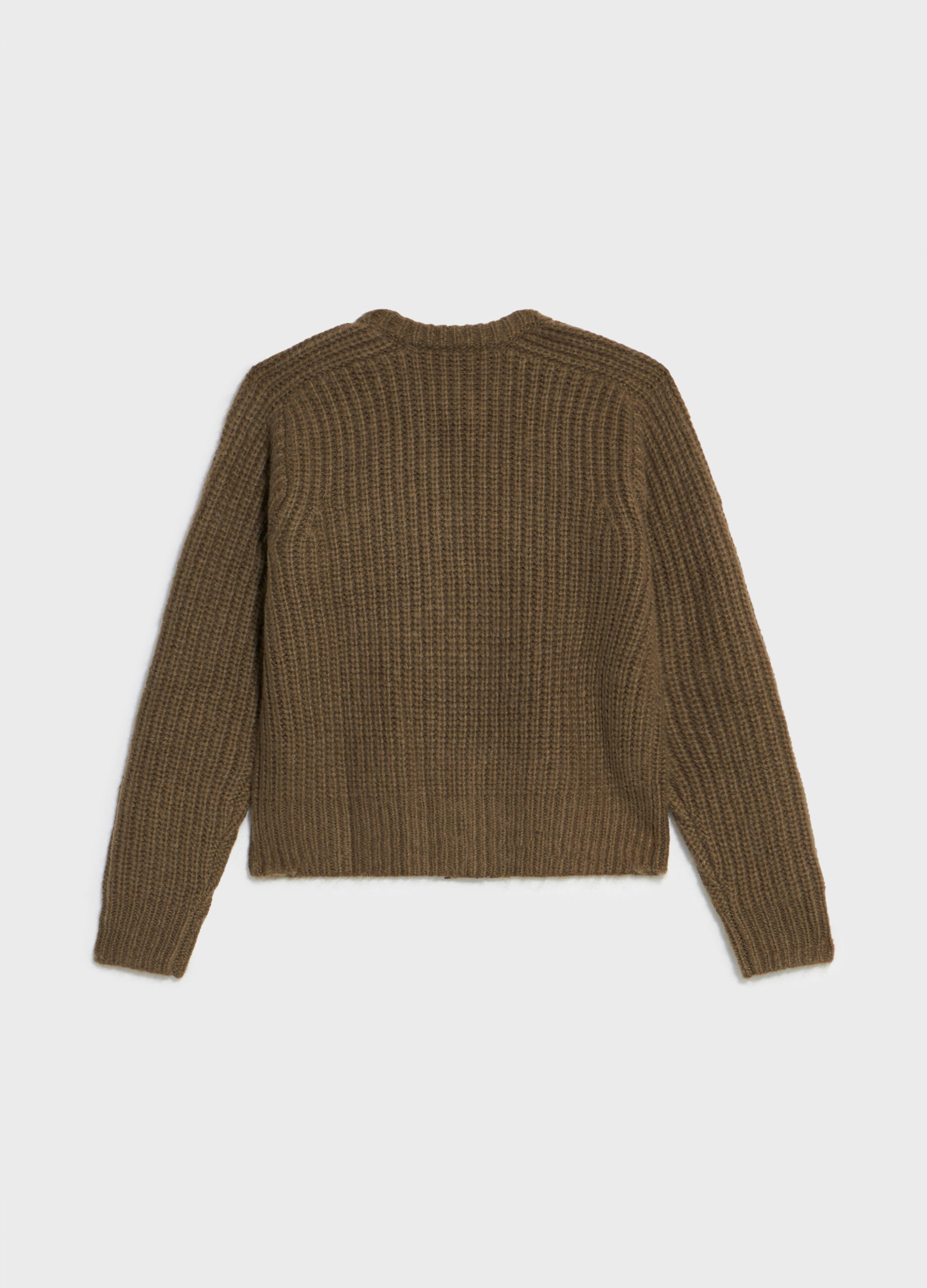 Cardigan tricot a coste