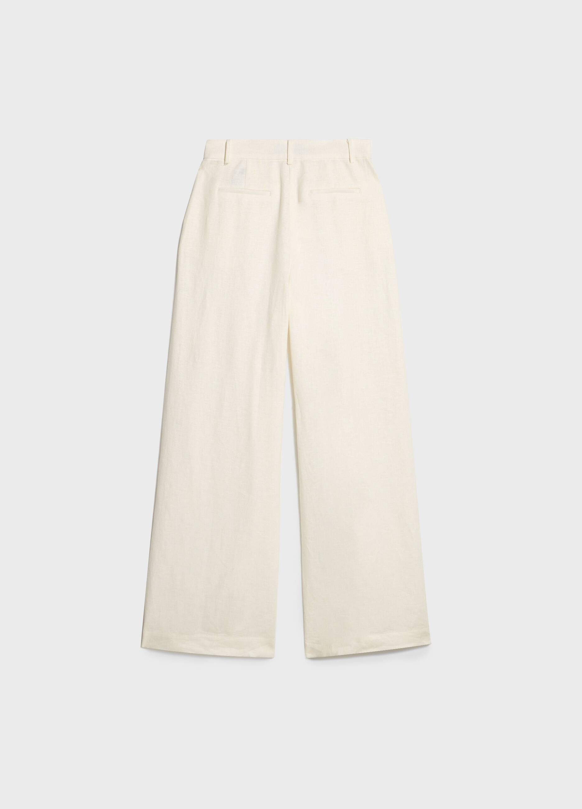 Wide-leg trousers in linen_5