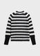 Striped crew-neck sweater in wool and mohair blend_5