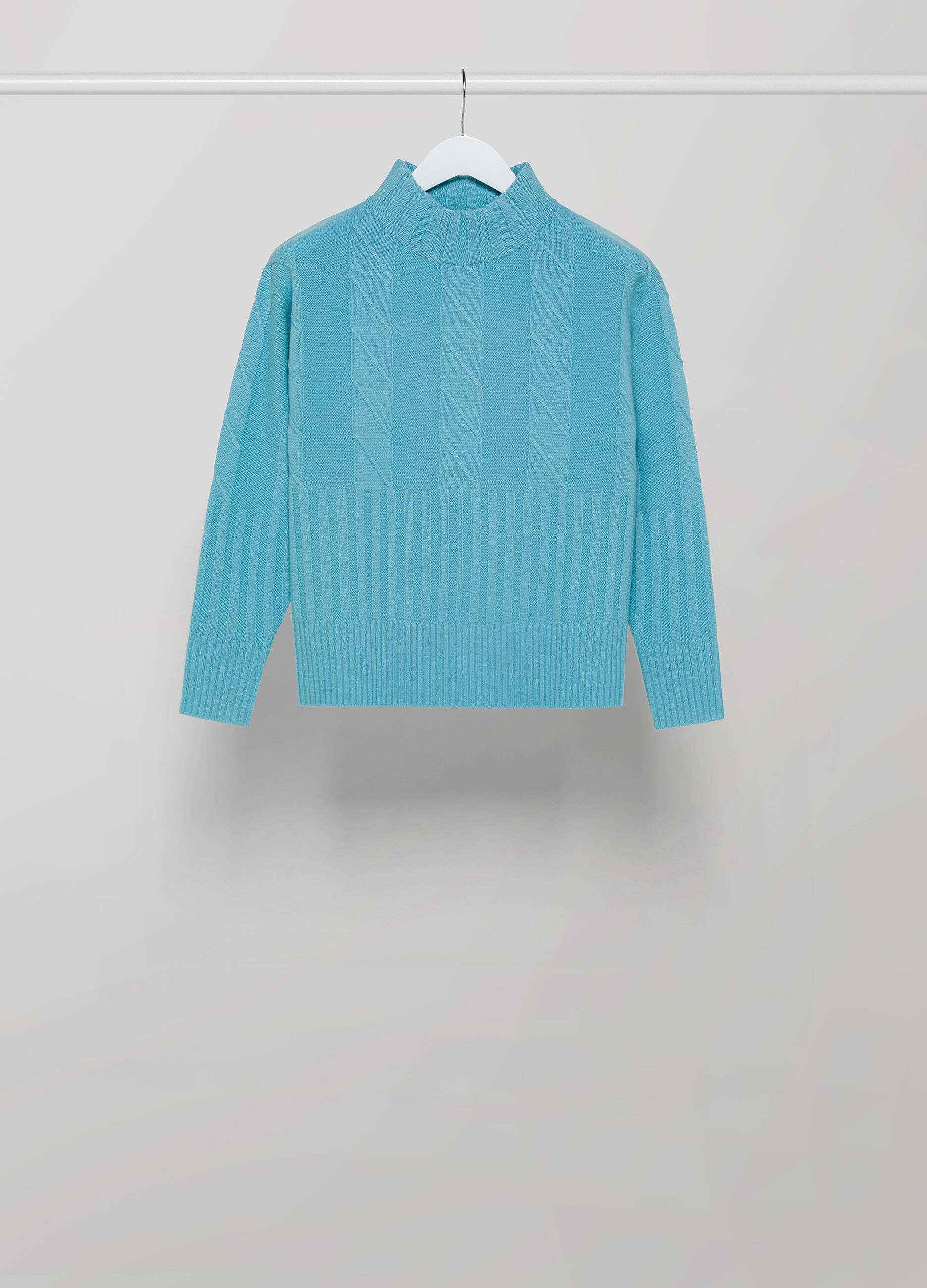 Cashmere blend turtleneck pullover 