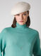 Cashmere blend pullover with high collar _2
