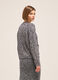 Knitted cardigan in mohair and cotton blend_3