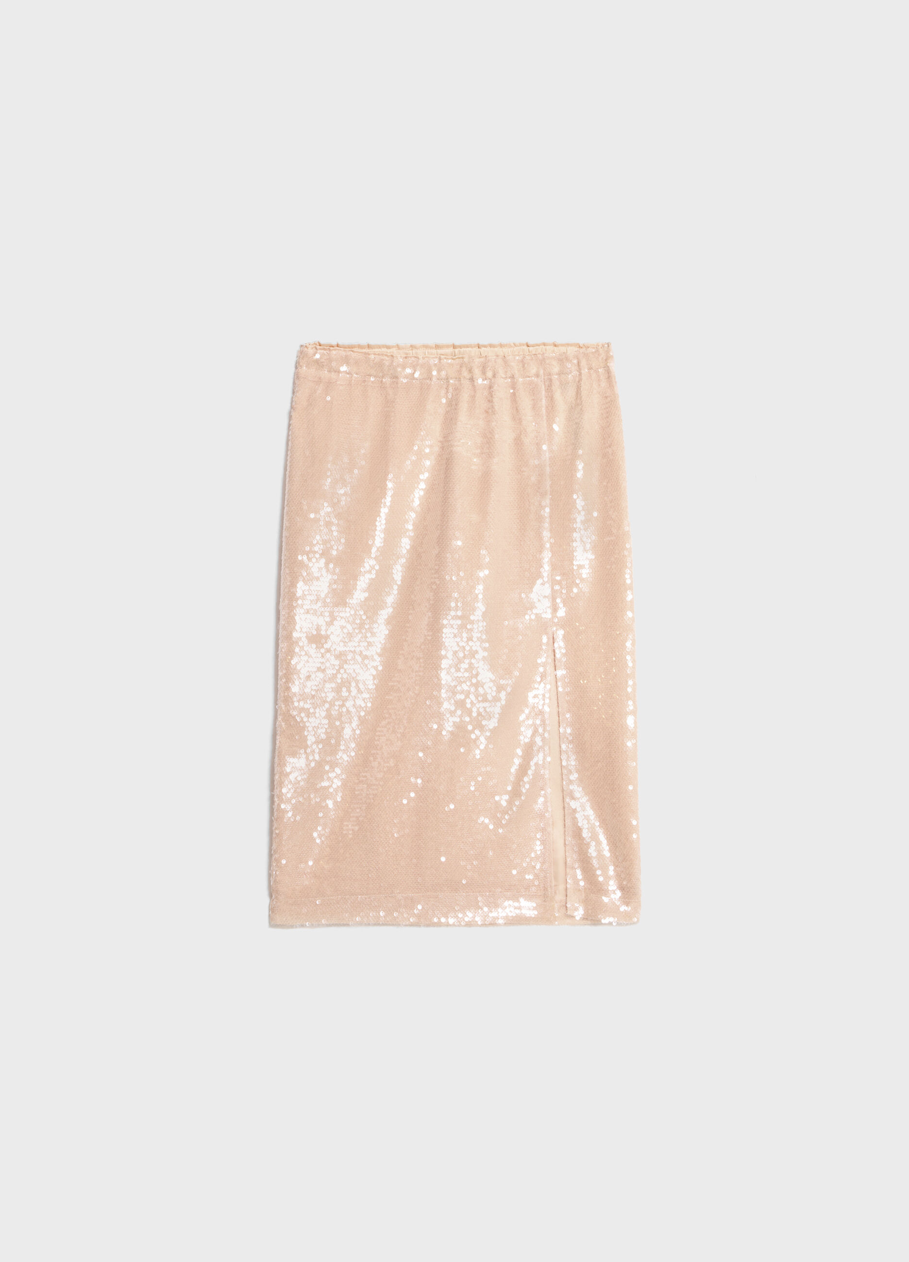 Midi skirt with sequins_4