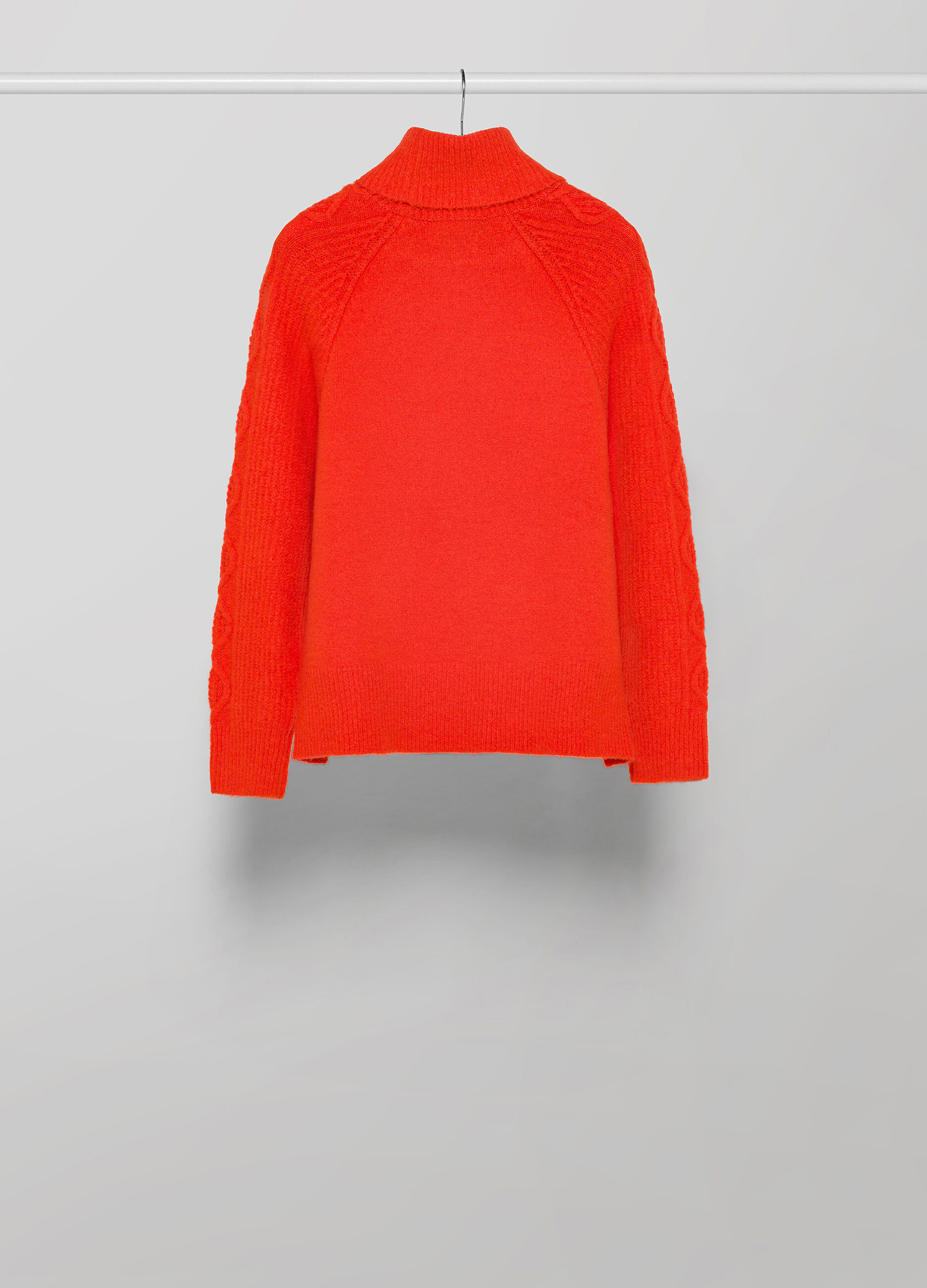Wool-blend tricot pullover _5