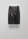 Black sequin midi skirt_5