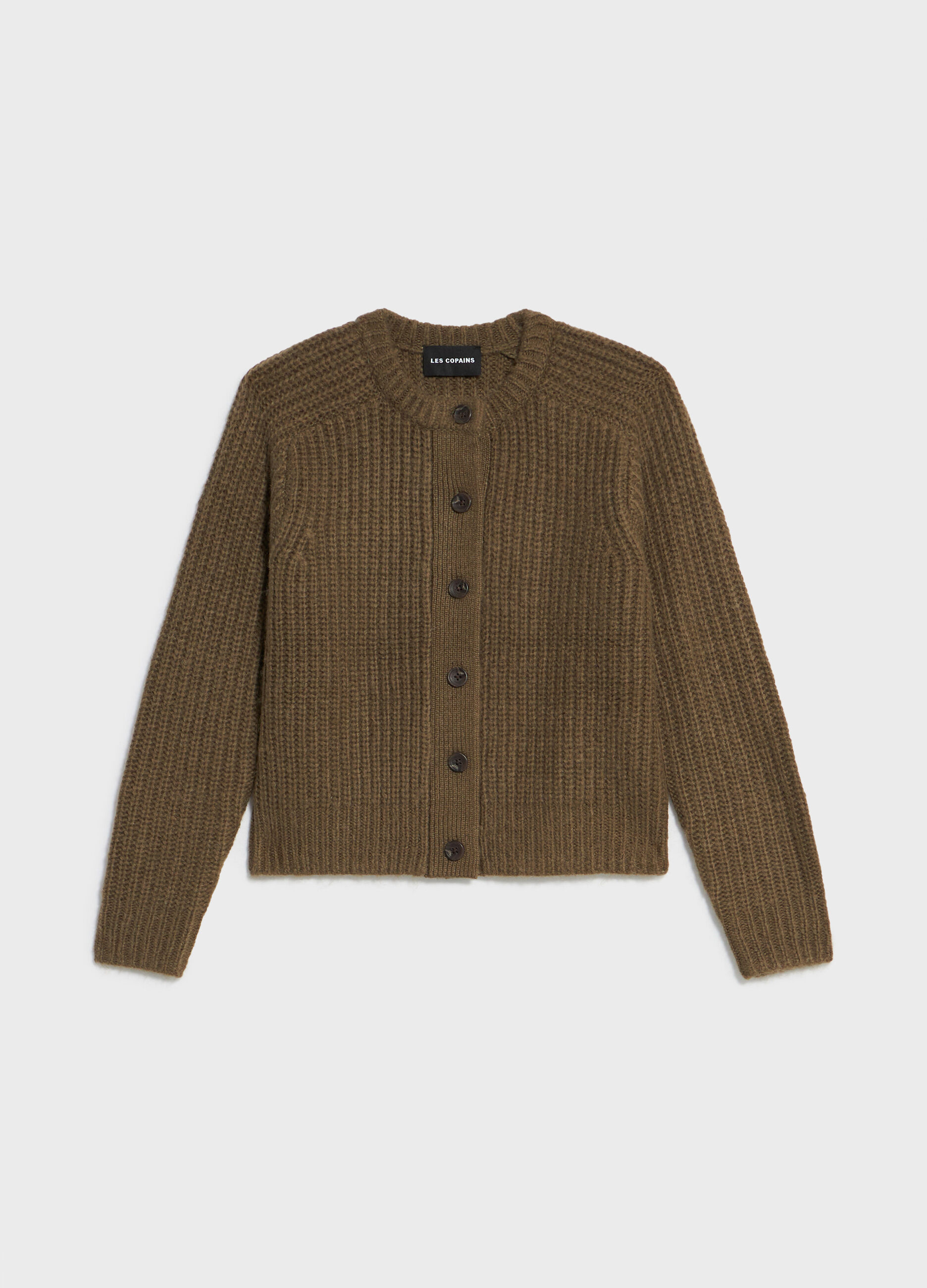 Cardigan tricot a coste