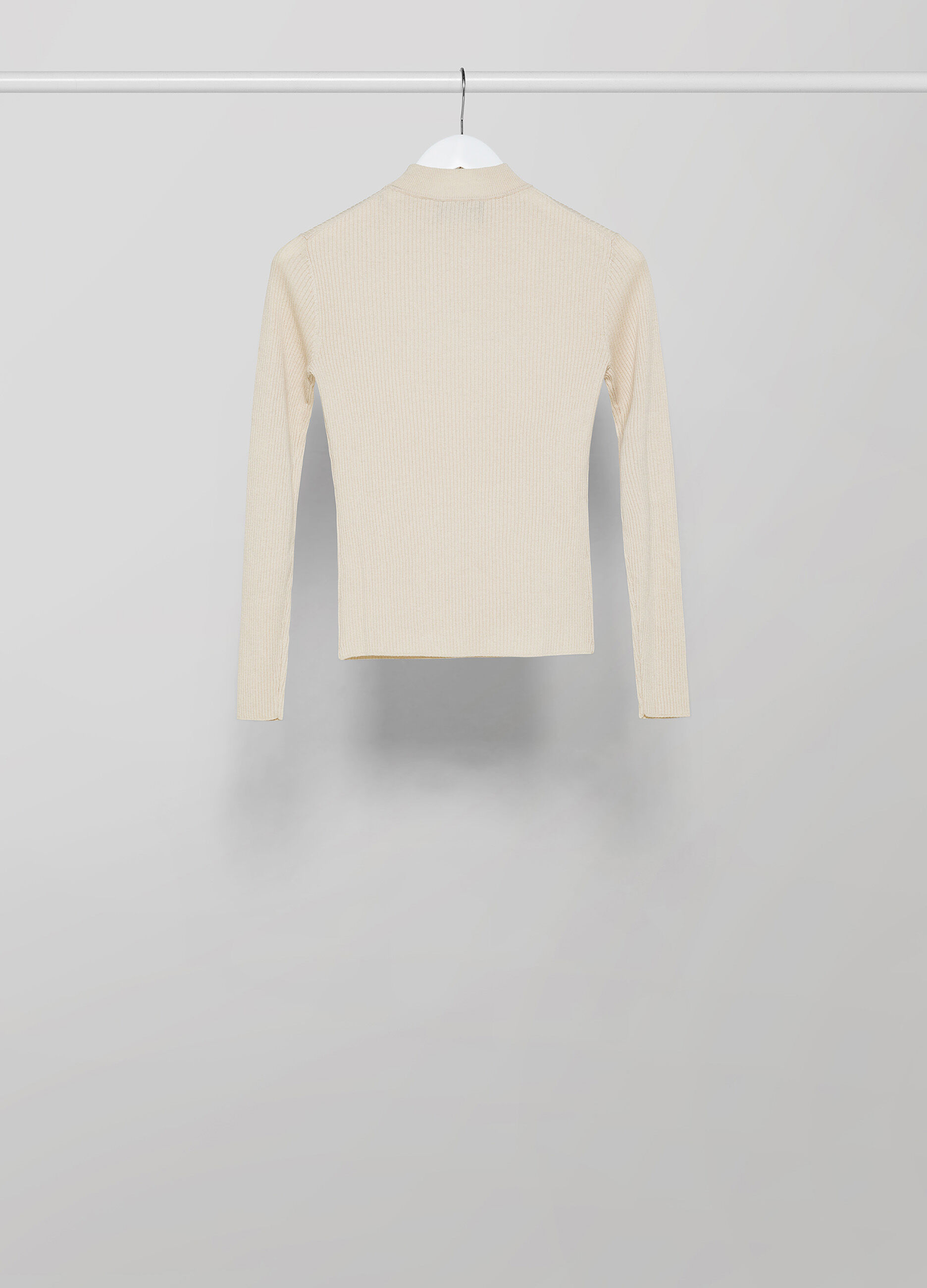 Long-sleeved T-shirt in ribbed cotton_5