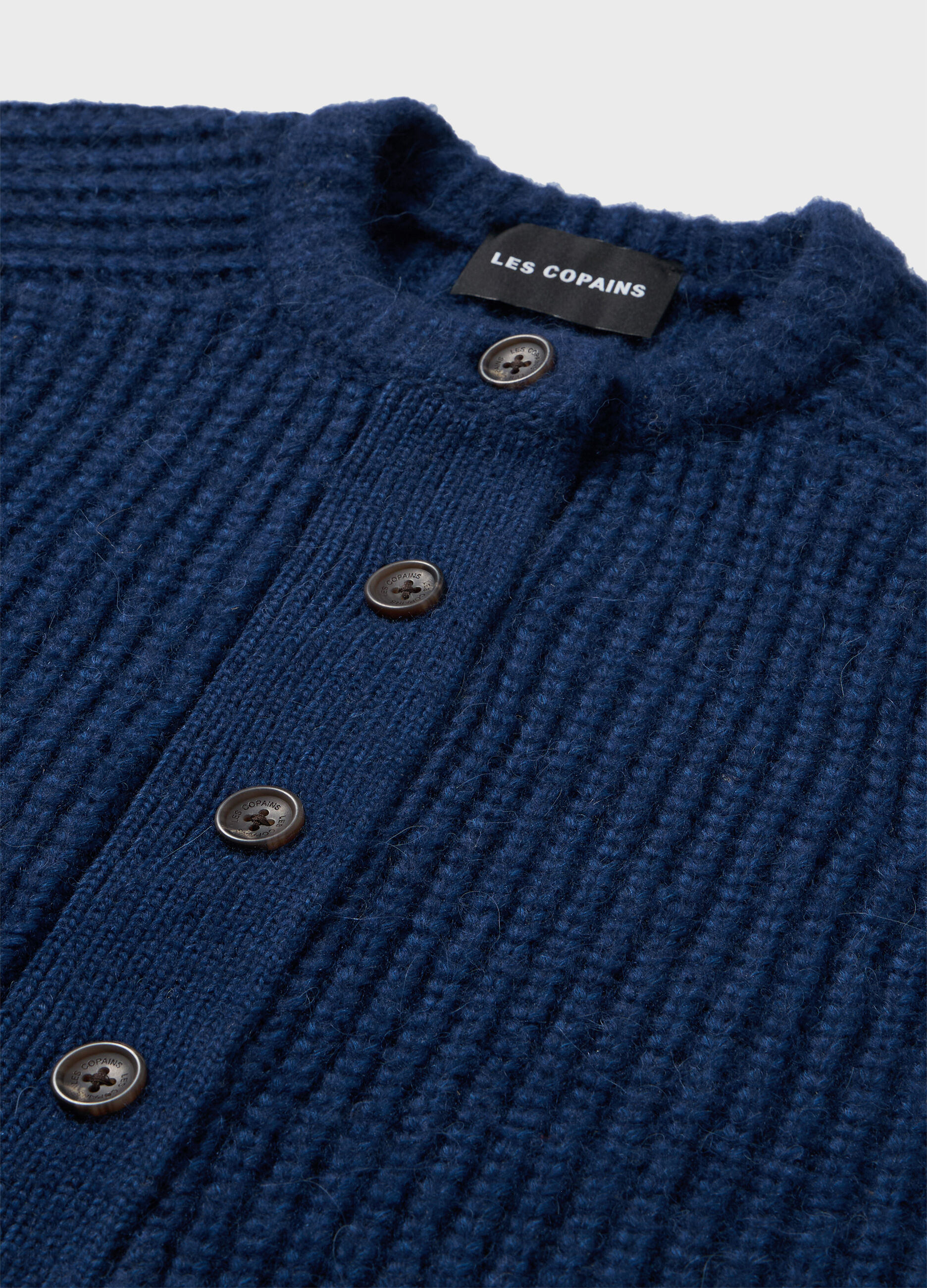 Cardigan tricot a coste