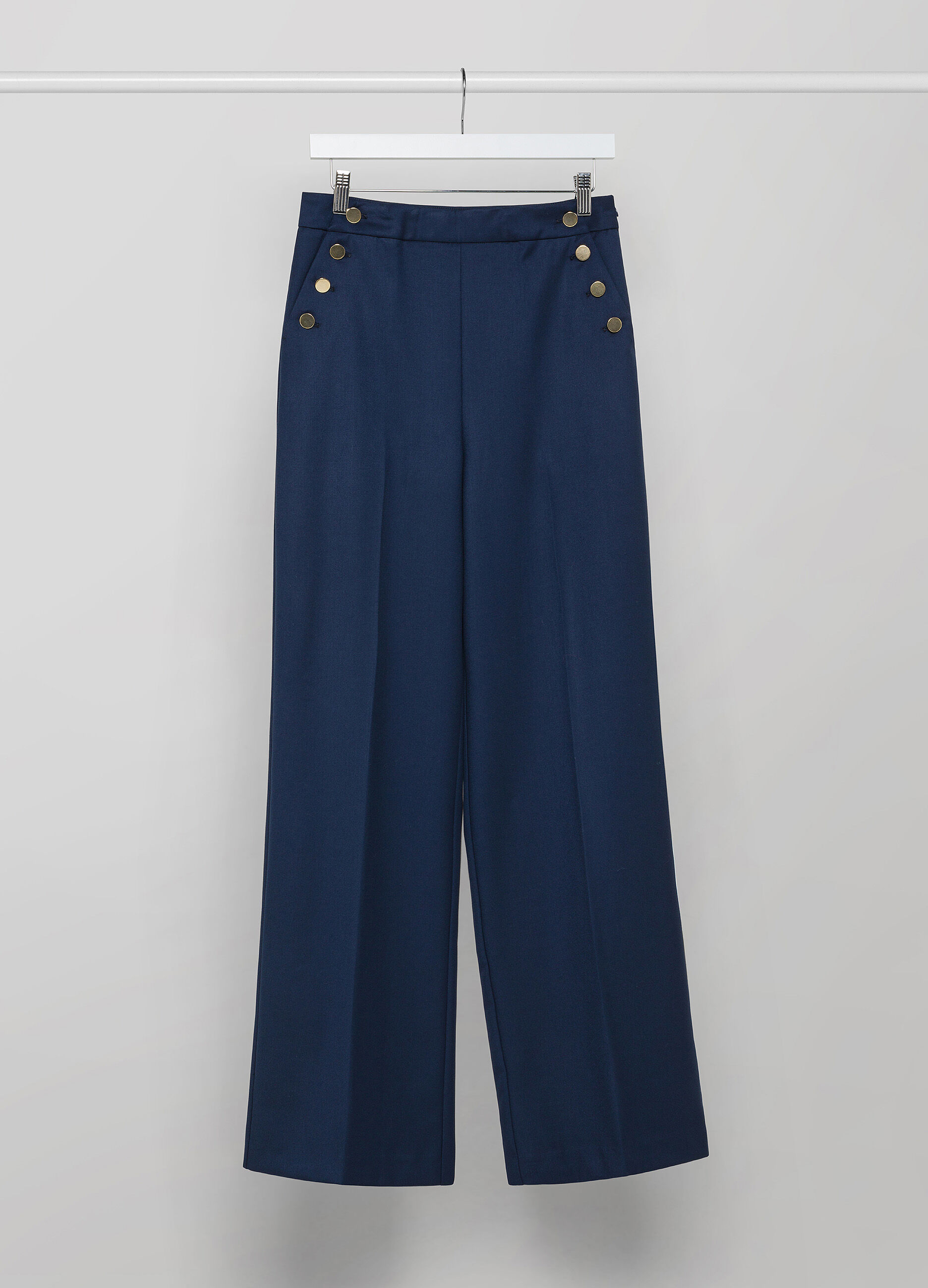 Palazzo pants with buttons_4