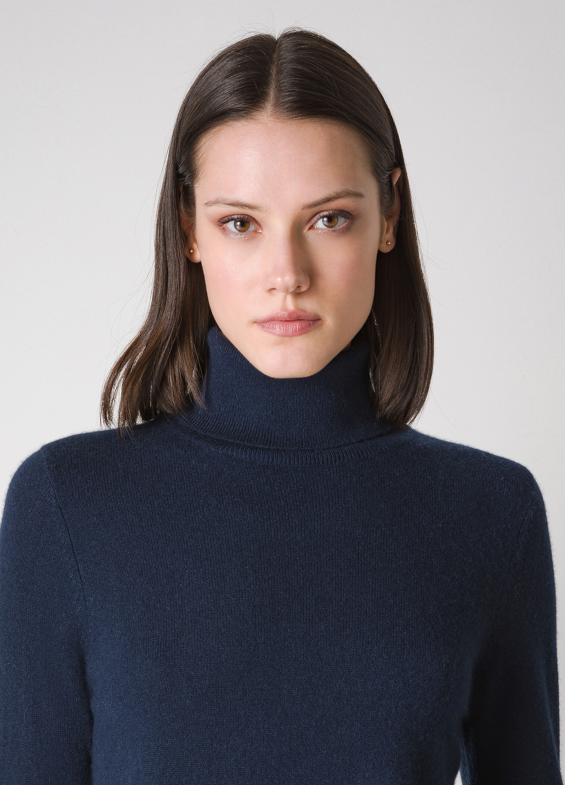 Pure cashmere turtleneck