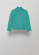 Cashmere blend pullover with high collar _5